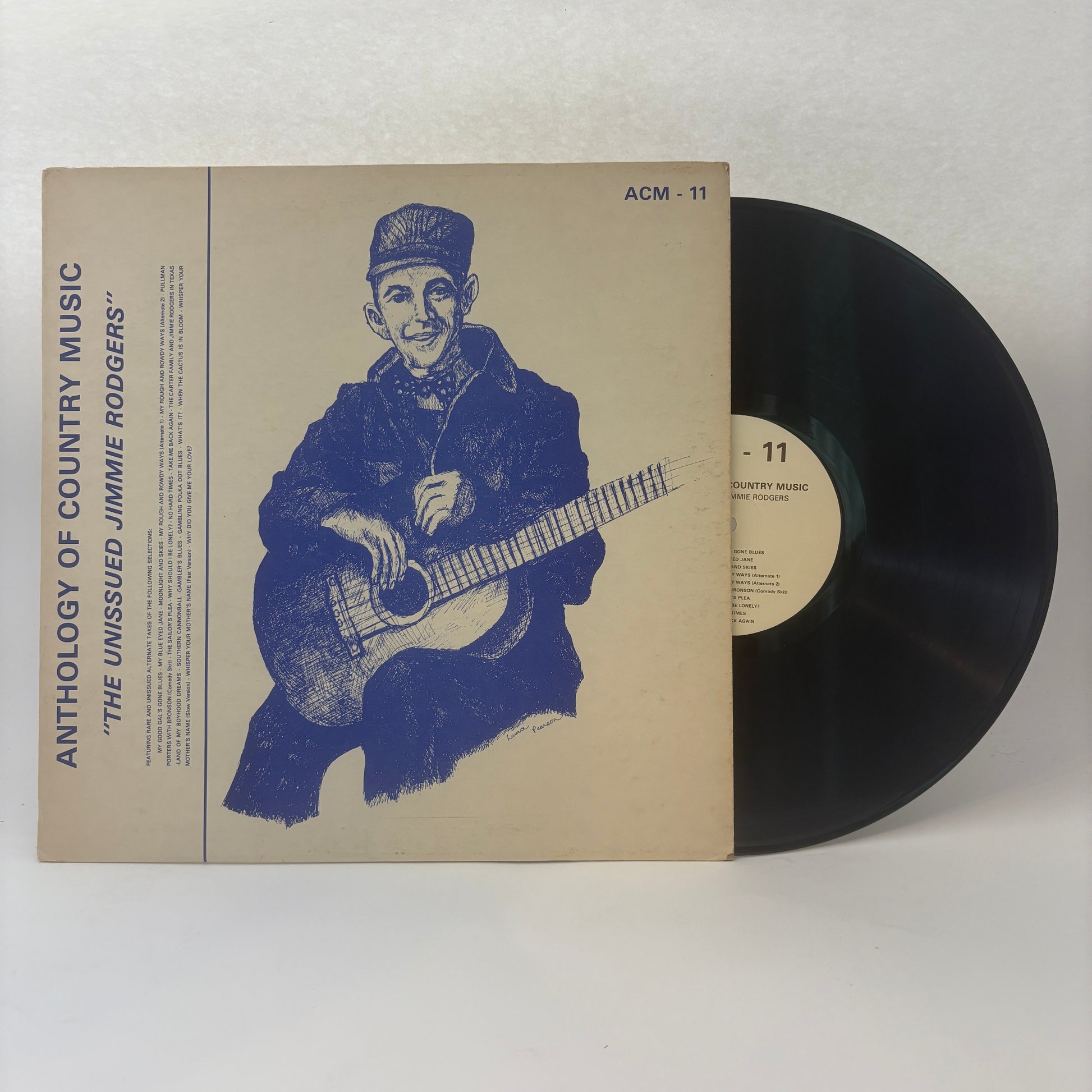 Jimmie Rodgers : The Unissued Jimmie Rodgers (LP)