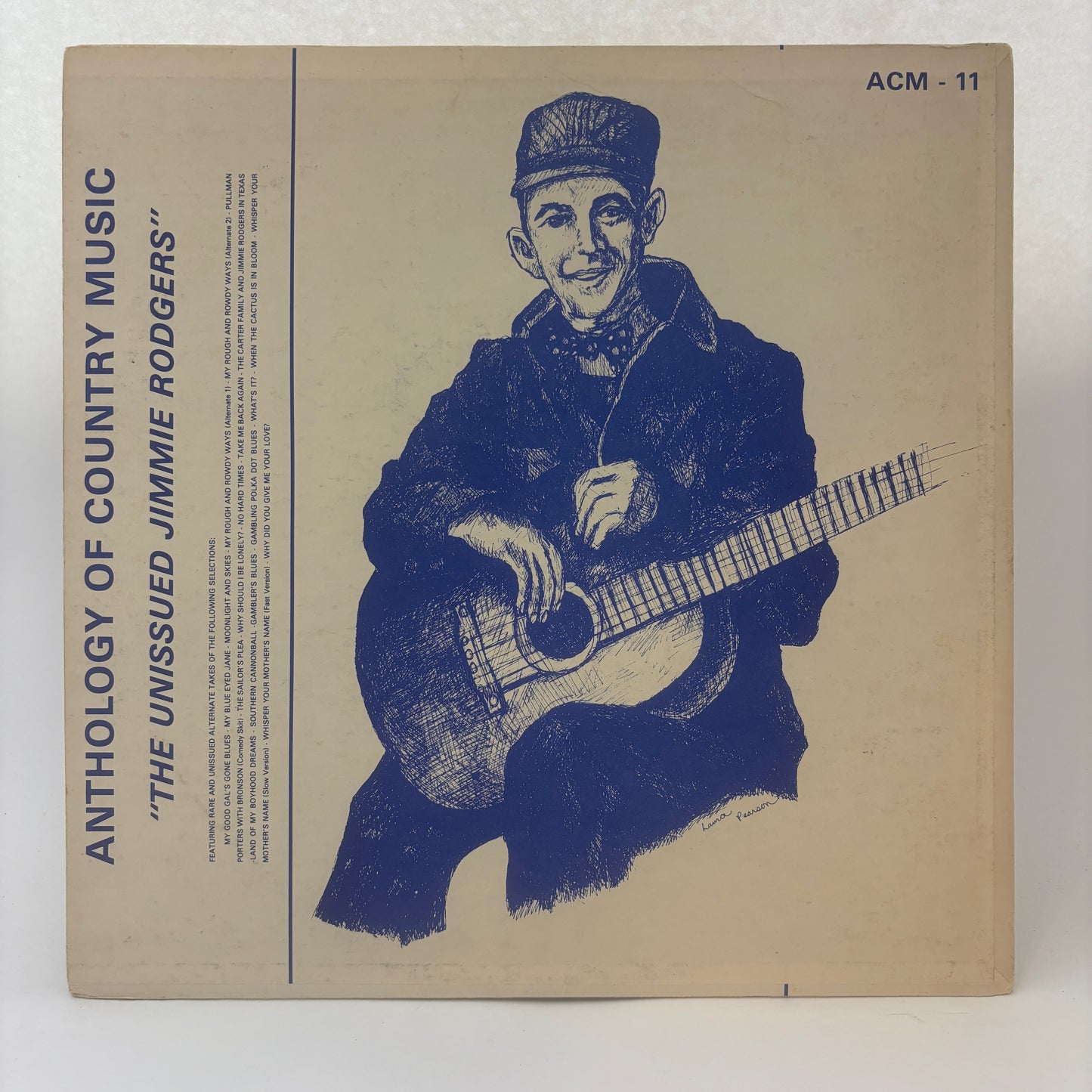 Jimmie Rodgers : The Unissued Jimmie Rodgers (LP)
