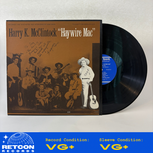 Harry McClintock : Haywire Mac (LP,Compilation)