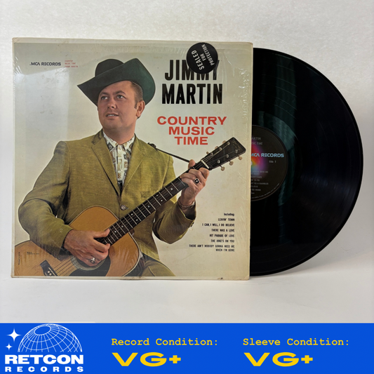 Jimmy Martin : Country Music Time (LP,Album,Reissue)