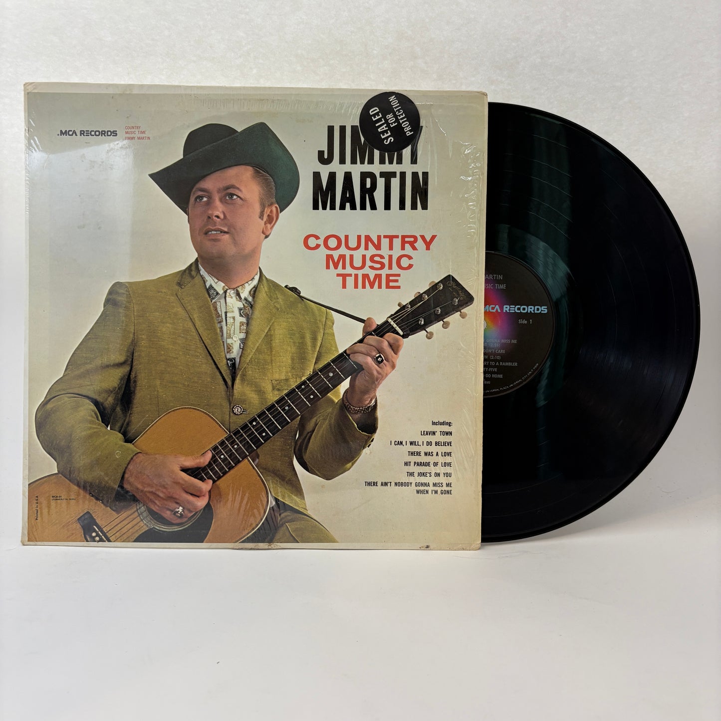 Jimmy Martin : Country Music Time (LP,Album,Reissue)