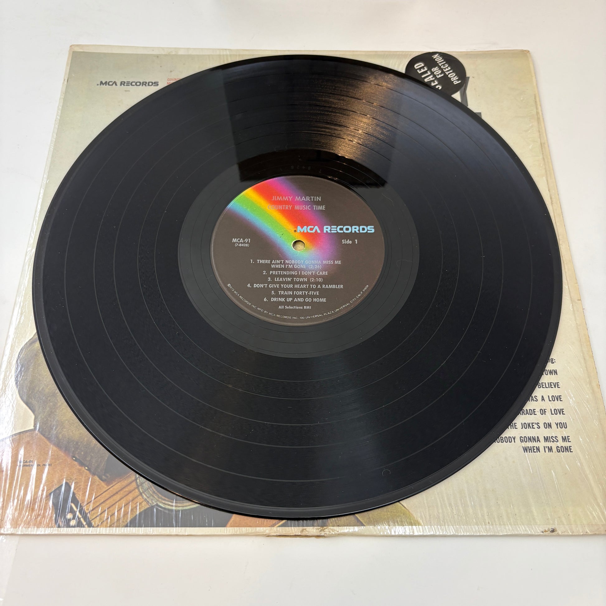 Jimmy Martin : Country Music Time (LP,Album,Reissue)