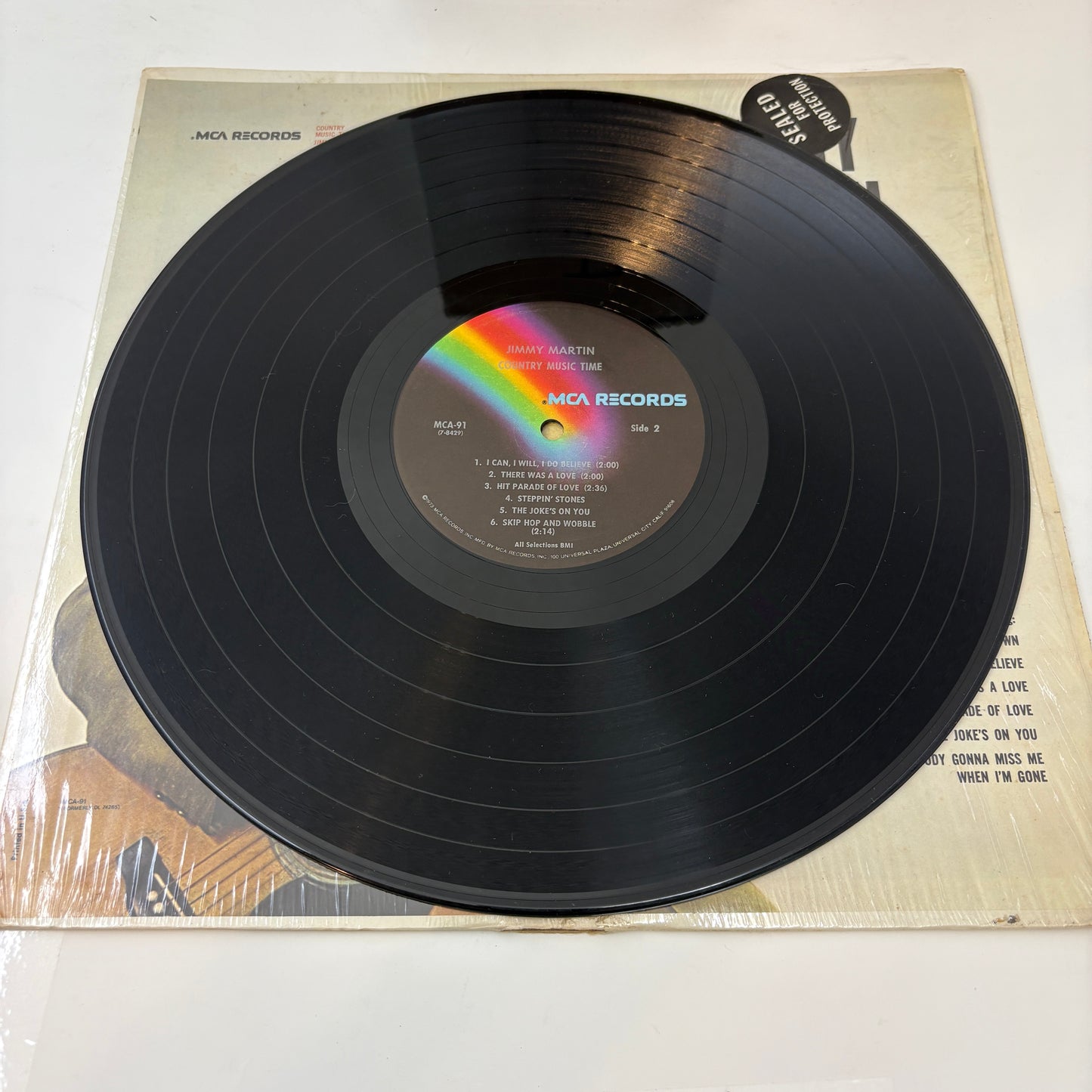 Jimmy Martin : Country Music Time (LP,Album,Reissue)