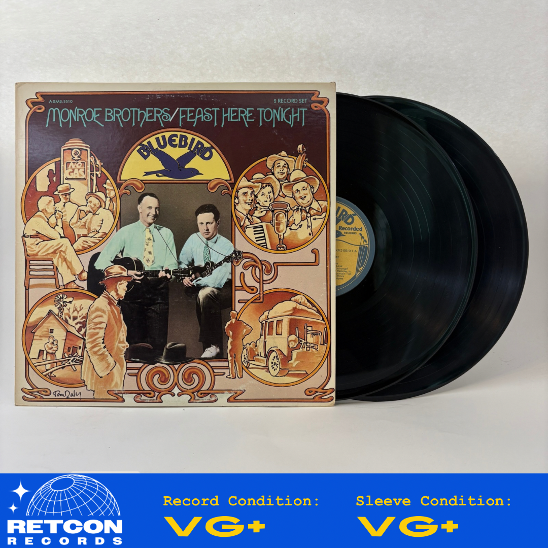 Monroe Brothers : Feast Here Tonight (LP,Compilation)