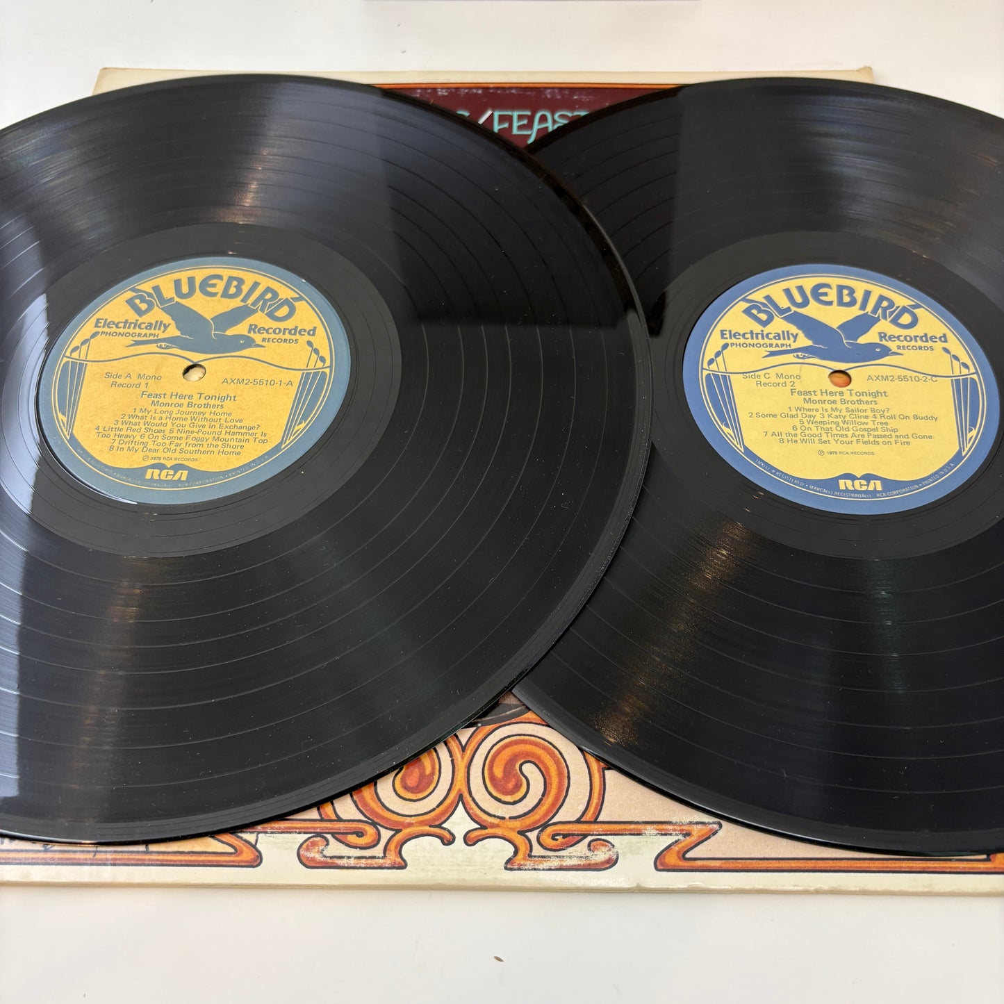 Monroe Brothers : Feast Here Tonight (LP,Compilation)