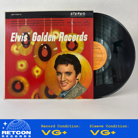 Elvis Presley : Elvis' Golden Records (LP,Compilation,Reissue,Stereo)