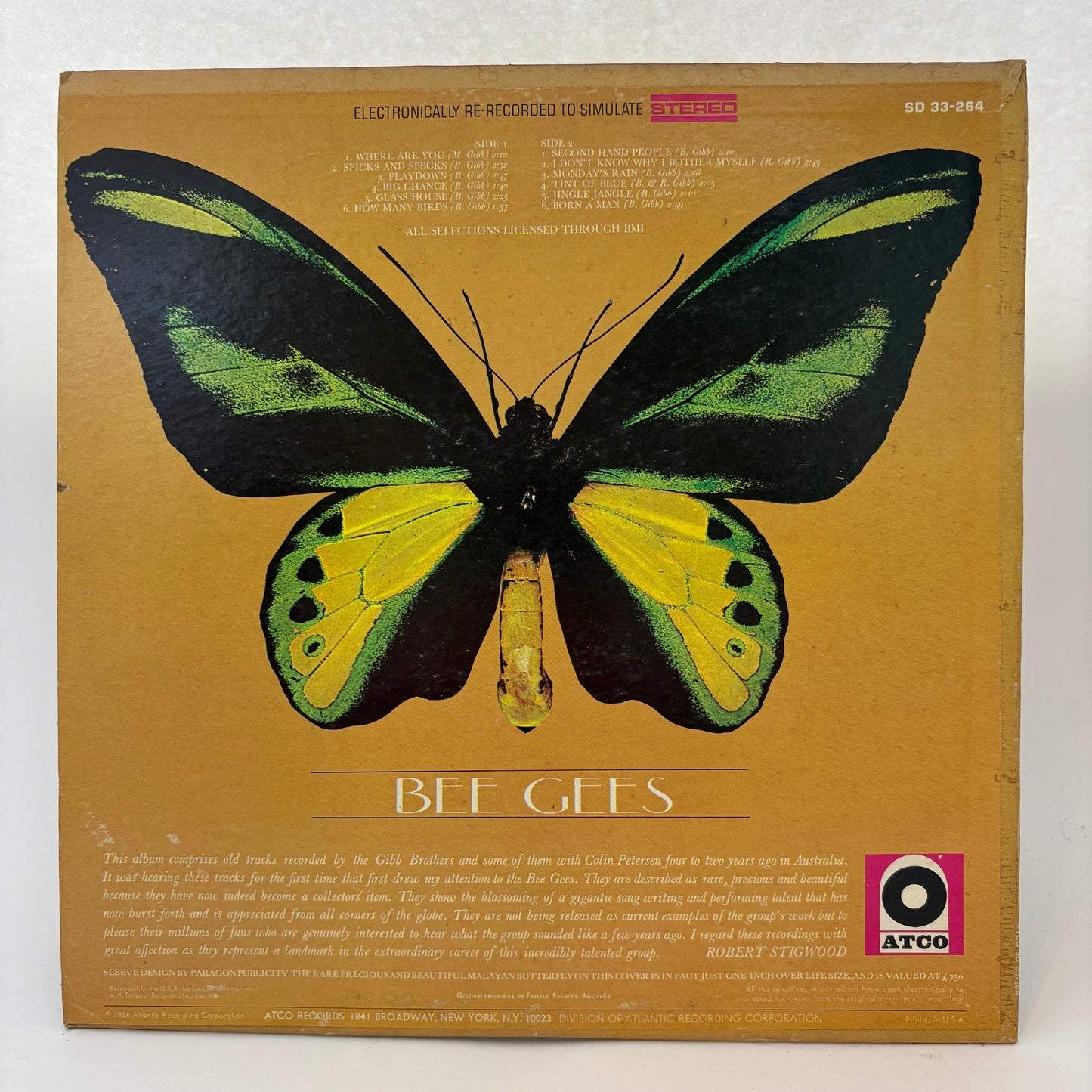 Bee Gees : Rare, Precious & Beautiful (LP,Album,Compilation,Reissue,Stereo)