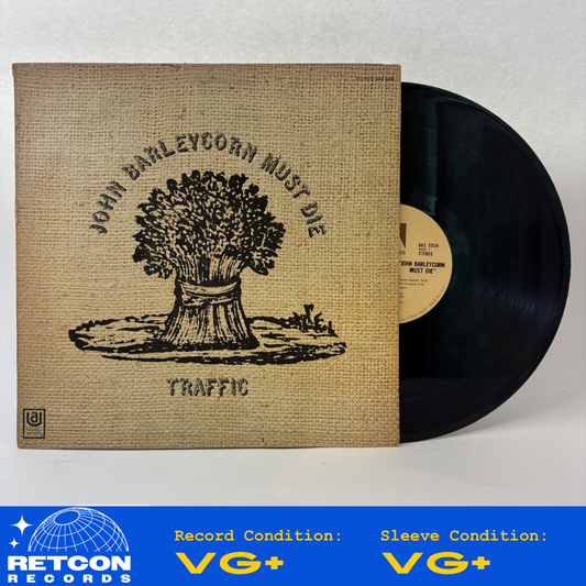 Traffic : John Barleycorn Must Die (LP,Album,Reissue)
