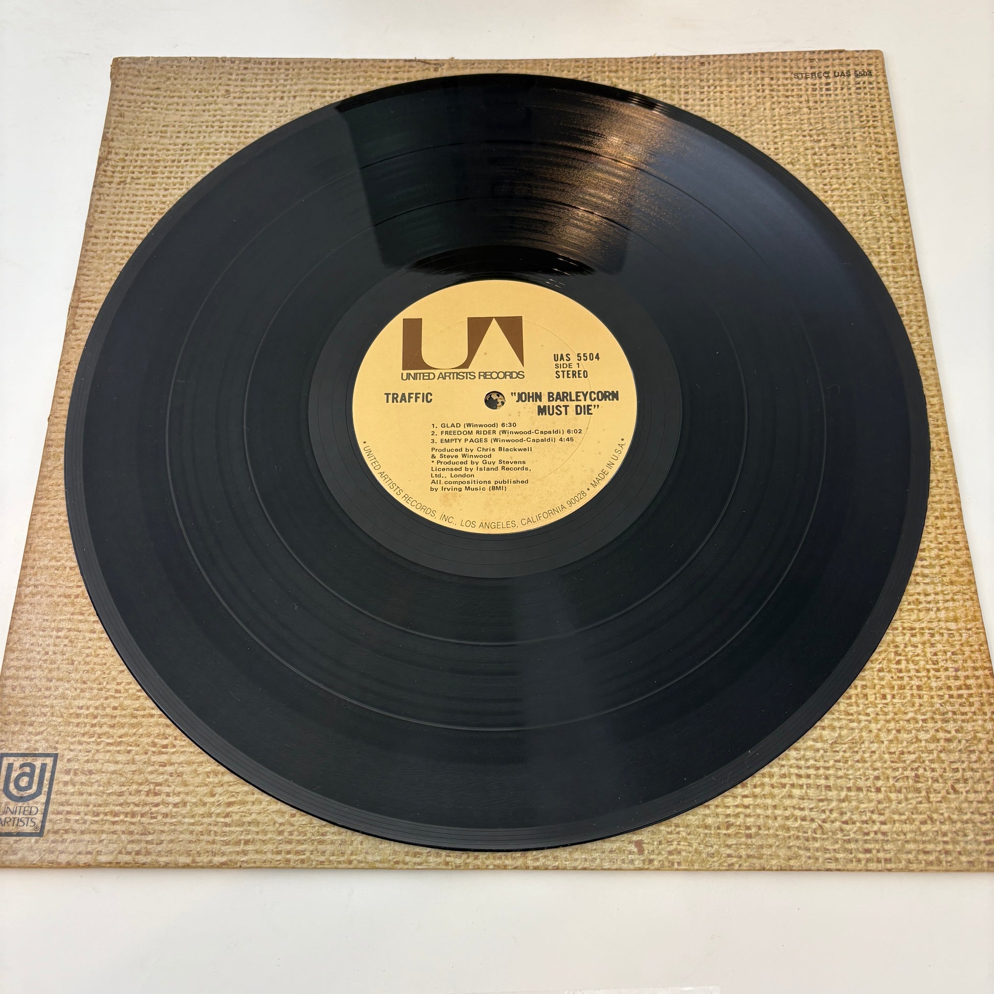 Traffic : John Barleycorn Must Die (LP,Album,Reissue)