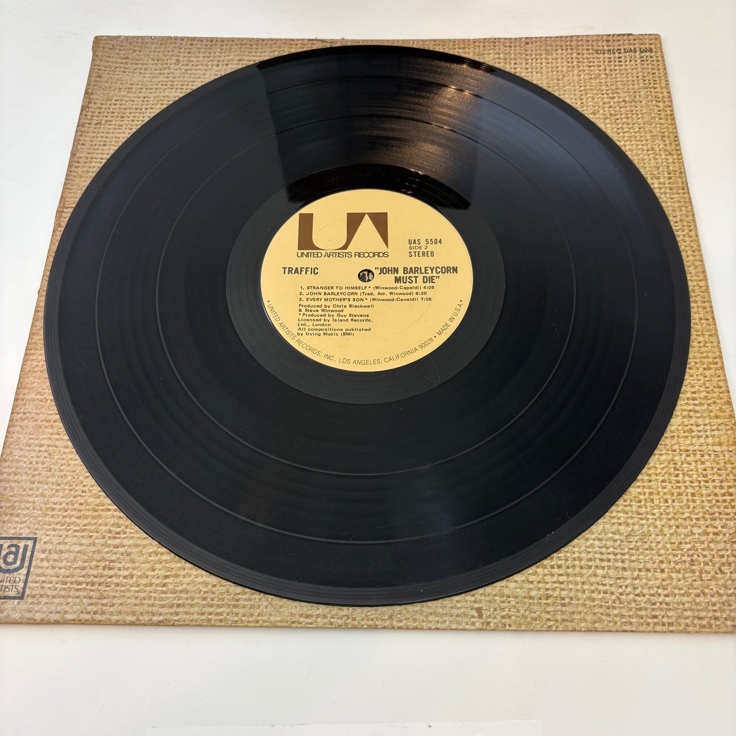 Traffic : John Barleycorn Must Die (LP,Album,Reissue)