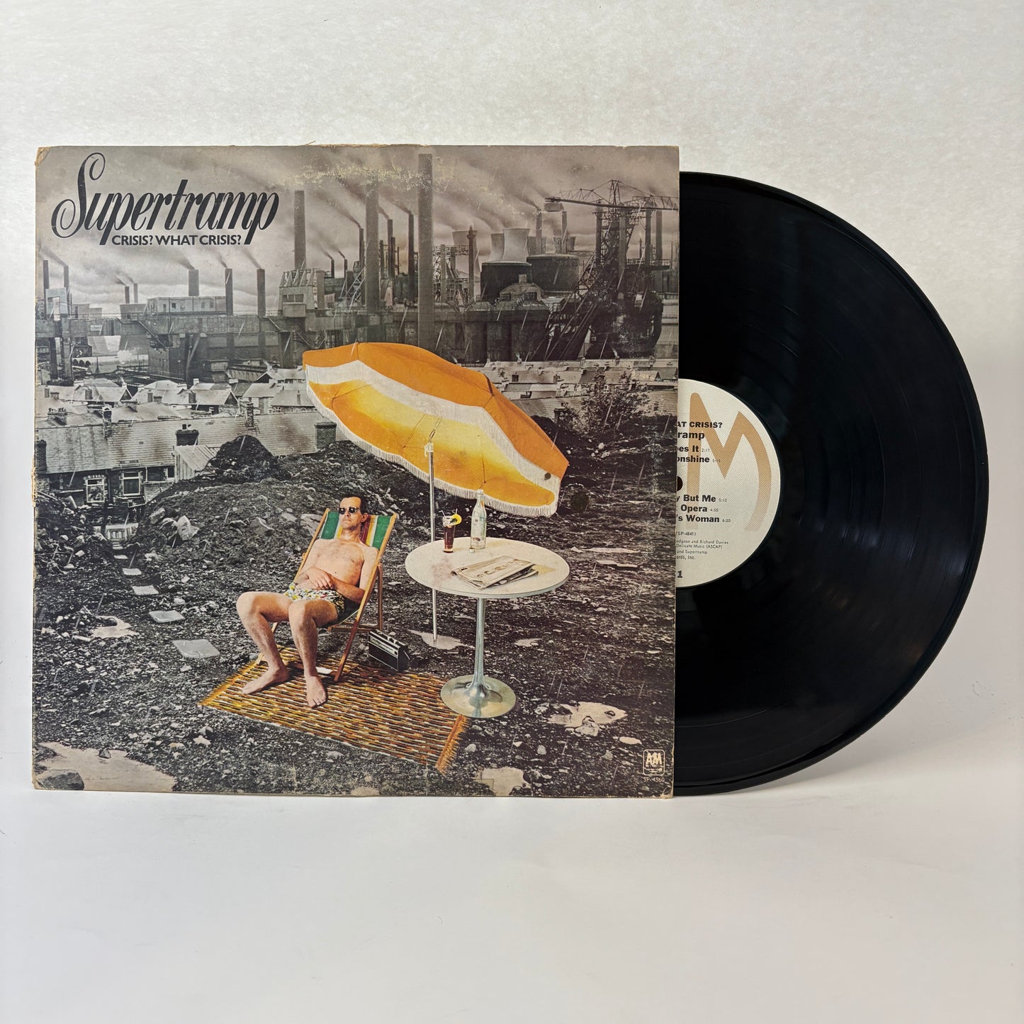 Supertramp : Crisis? What Crisis? (LP,Album,Stereo)