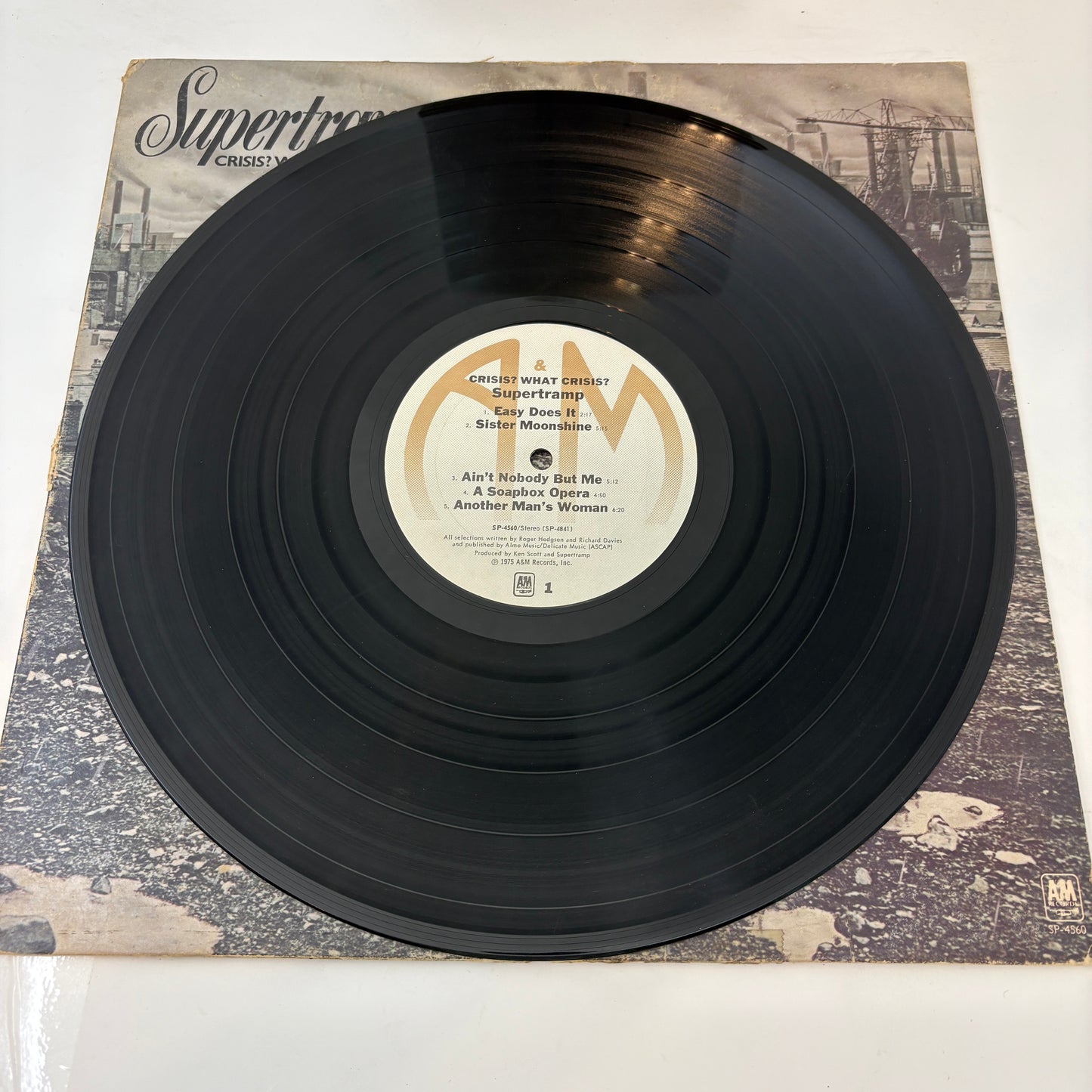 Supertramp : Crisis? What Crisis? (LP,Album,Stereo)