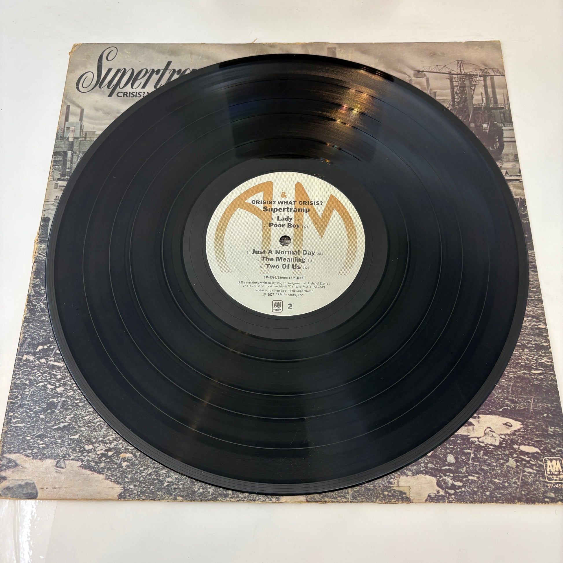 Supertramp : Crisis? What Crisis? (LP,Album,Stereo)