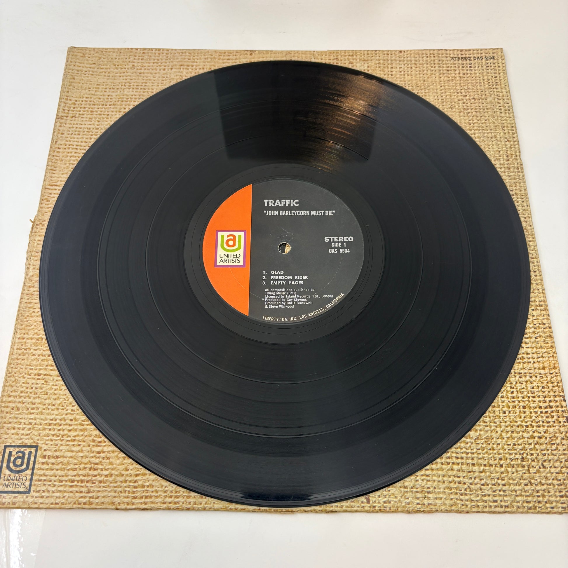 Traffic : John Barleycorn Must Die (LP,Album,Stereo)