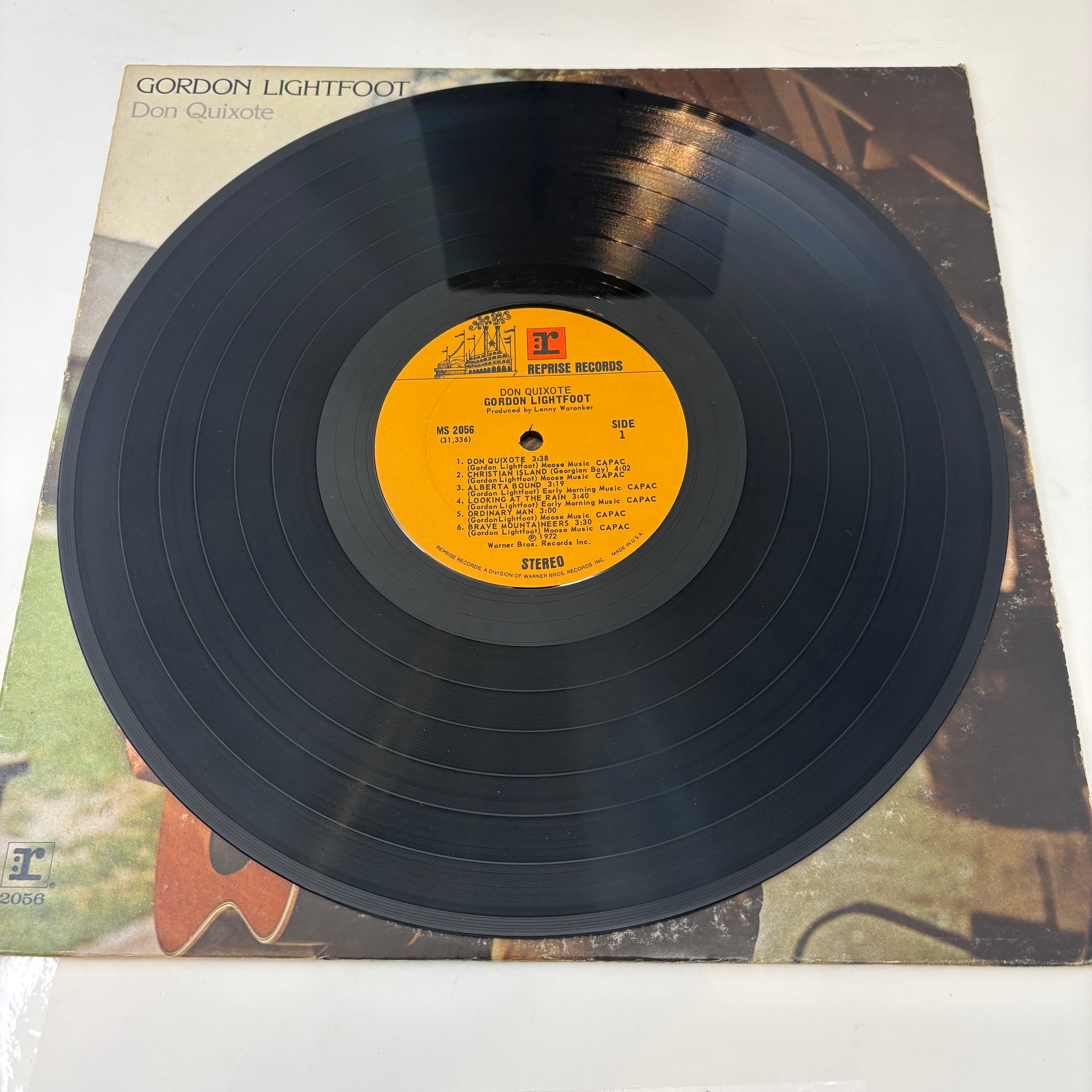 Gordon Lightfoot : Don Quixote (LP,Album,Reissue,Stereo)