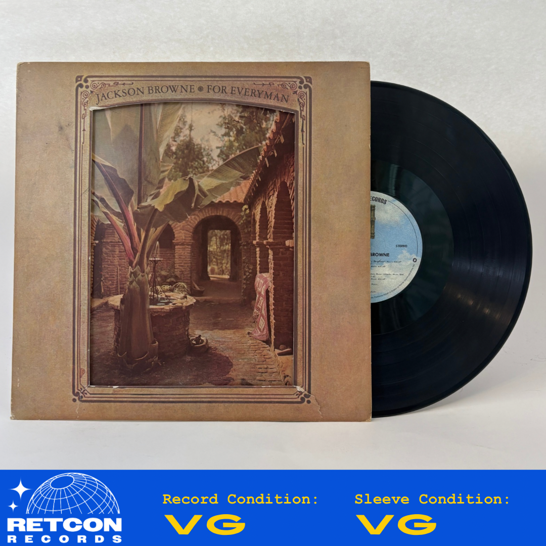 Jackson Browne : For Everyman (LP,Album,Reissue,Stereo)
