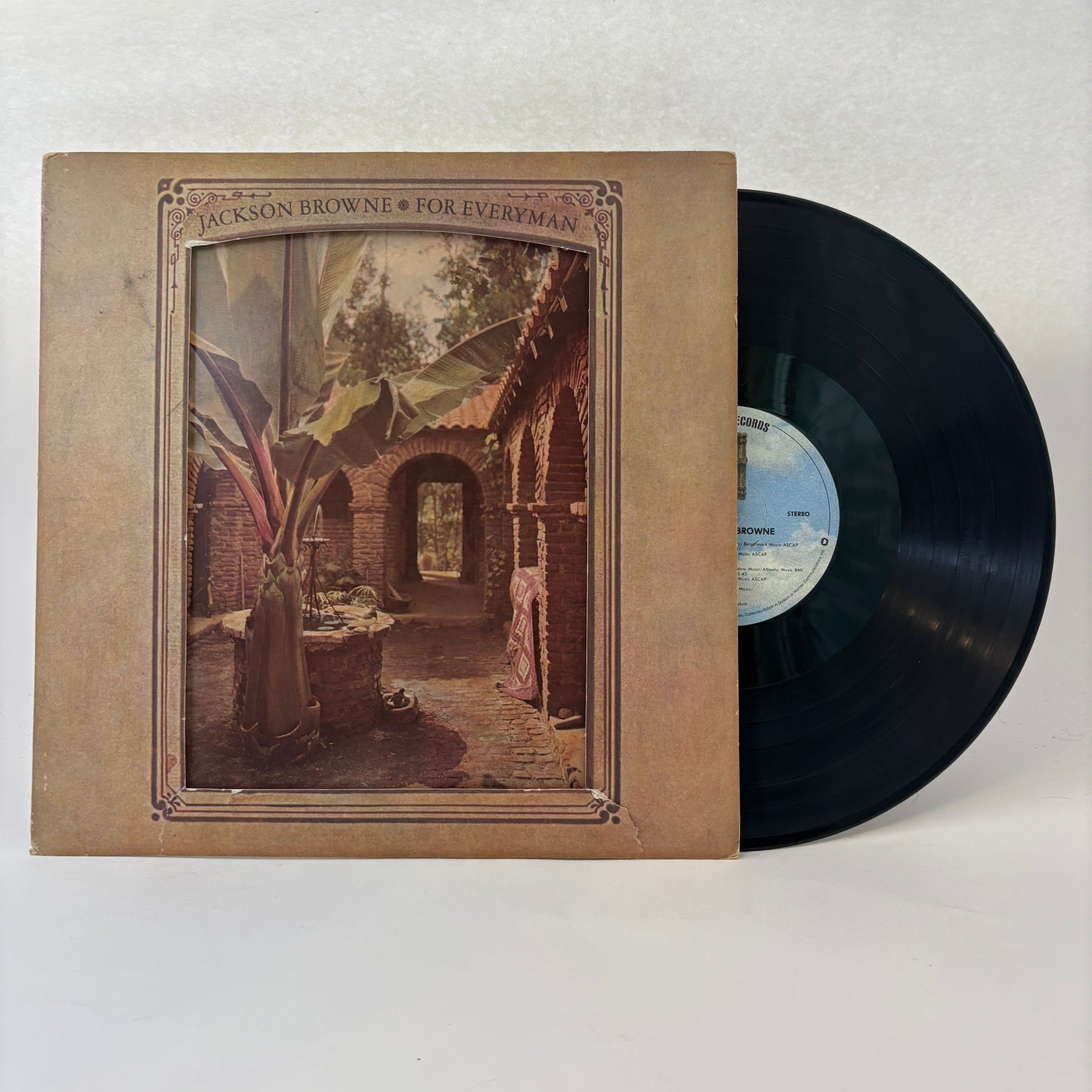 Jackson Browne : For Everyman (LP,Album,Reissue,Stereo)