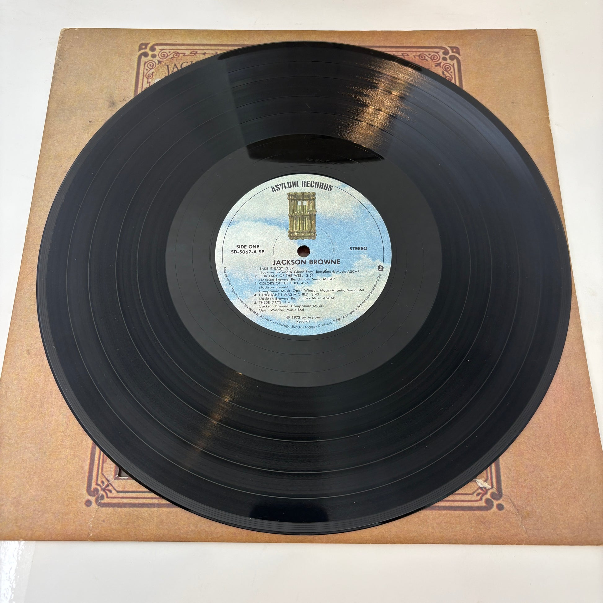 Jackson Browne : For Everyman (LP,Album,Reissue,Stereo)