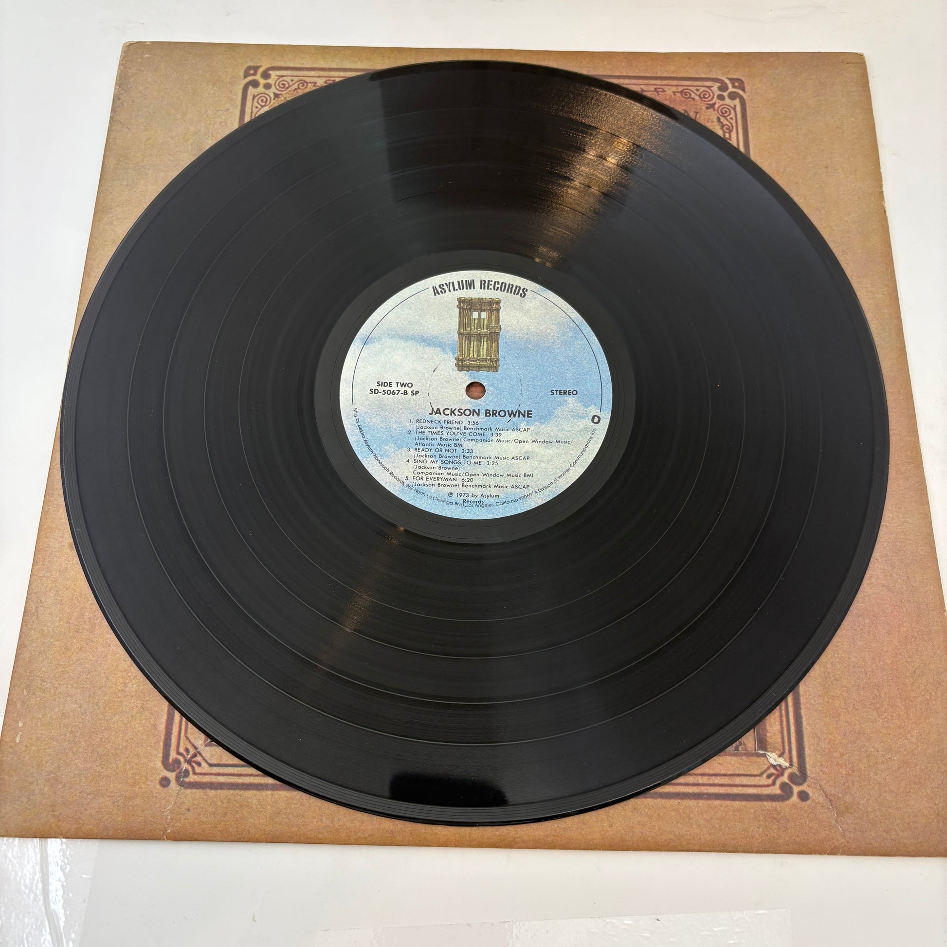 Jackson Browne : For Everyman (LP,Album,Reissue,Stereo)