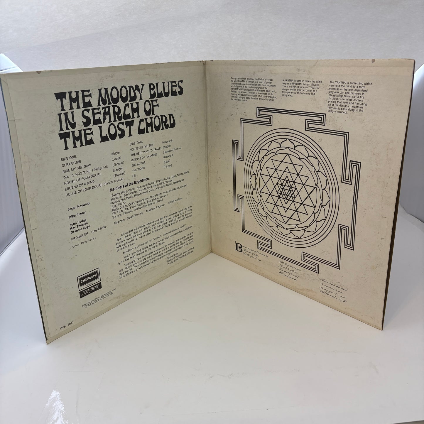 The Moody Blues : In Search Of The Lost Chord (LP,Album,Stereo)