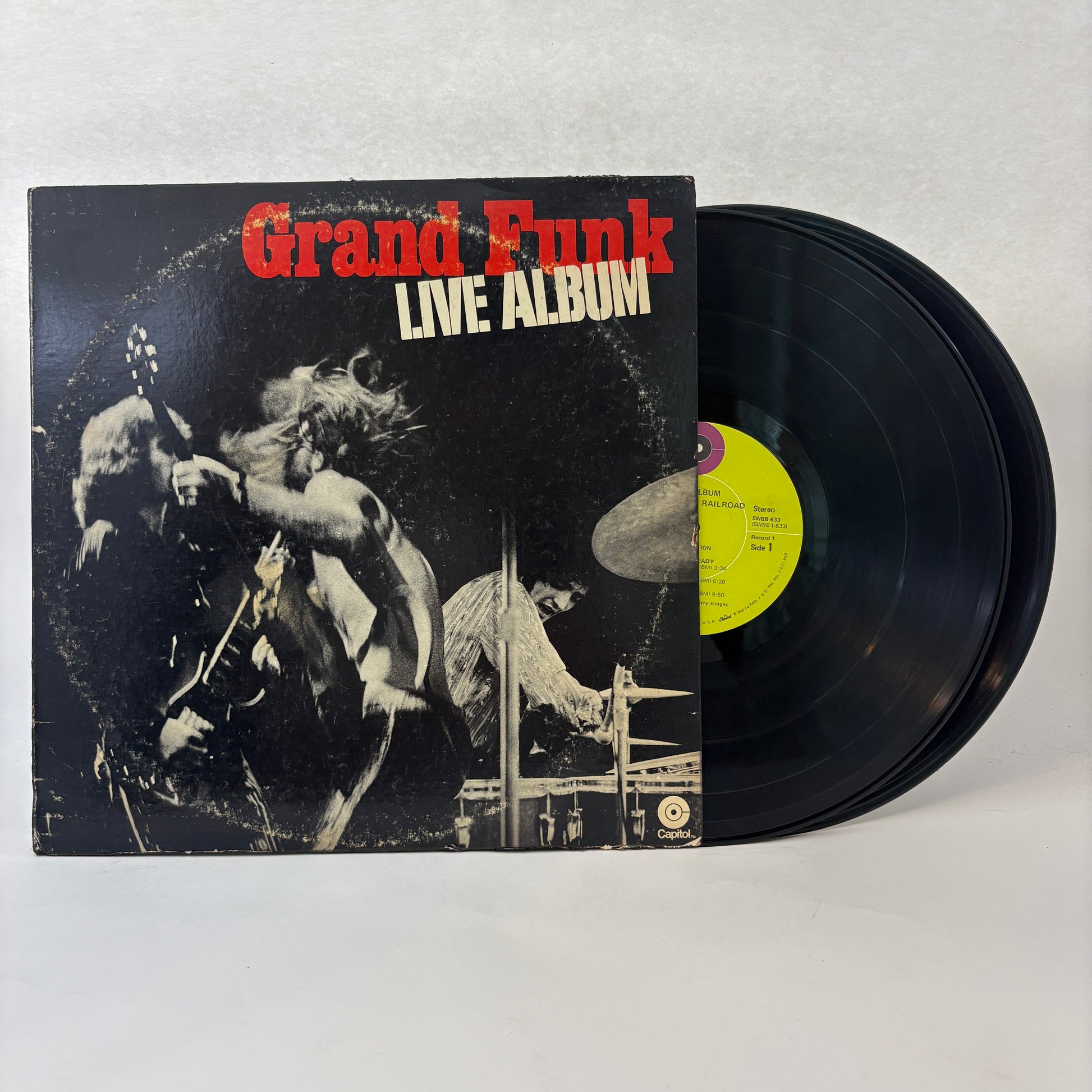Grand Funk Railroad : Live Album (LP,Album,Stereo)