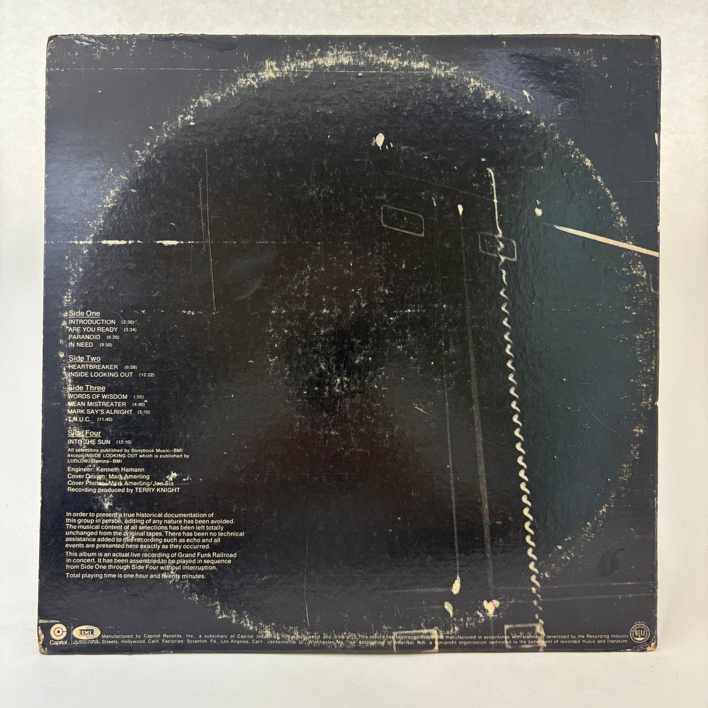 Grand Funk Railroad : Live Album (LP,Album,Stereo)