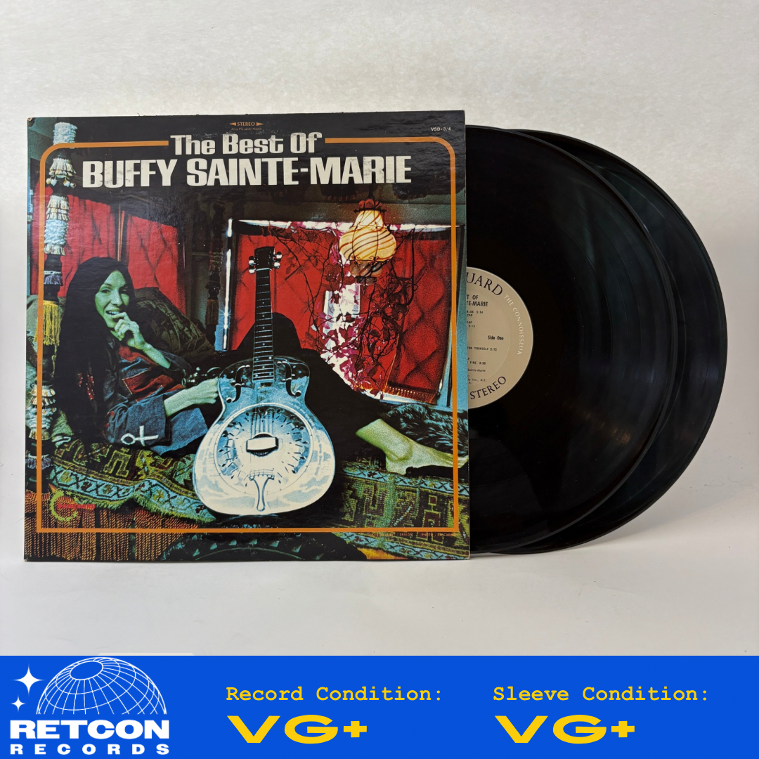 Buffy Sainte-Marie : The Best Of Buffy Sainte-Marie (LP,Compilation)