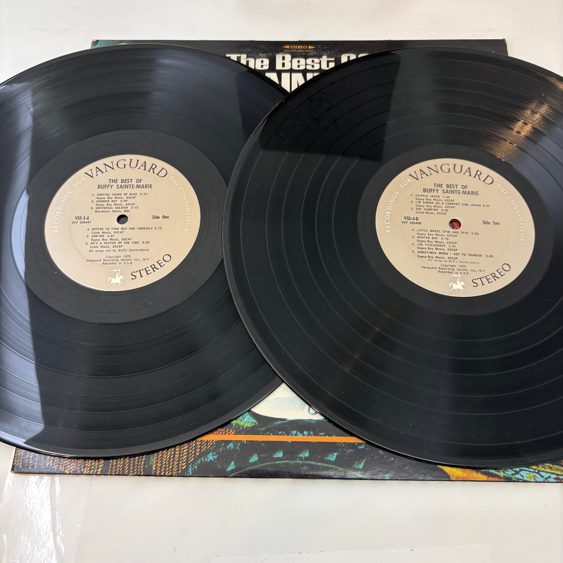 Buffy Sainte-Marie : The Best Of Buffy Sainte-Marie (LP,Compilation)