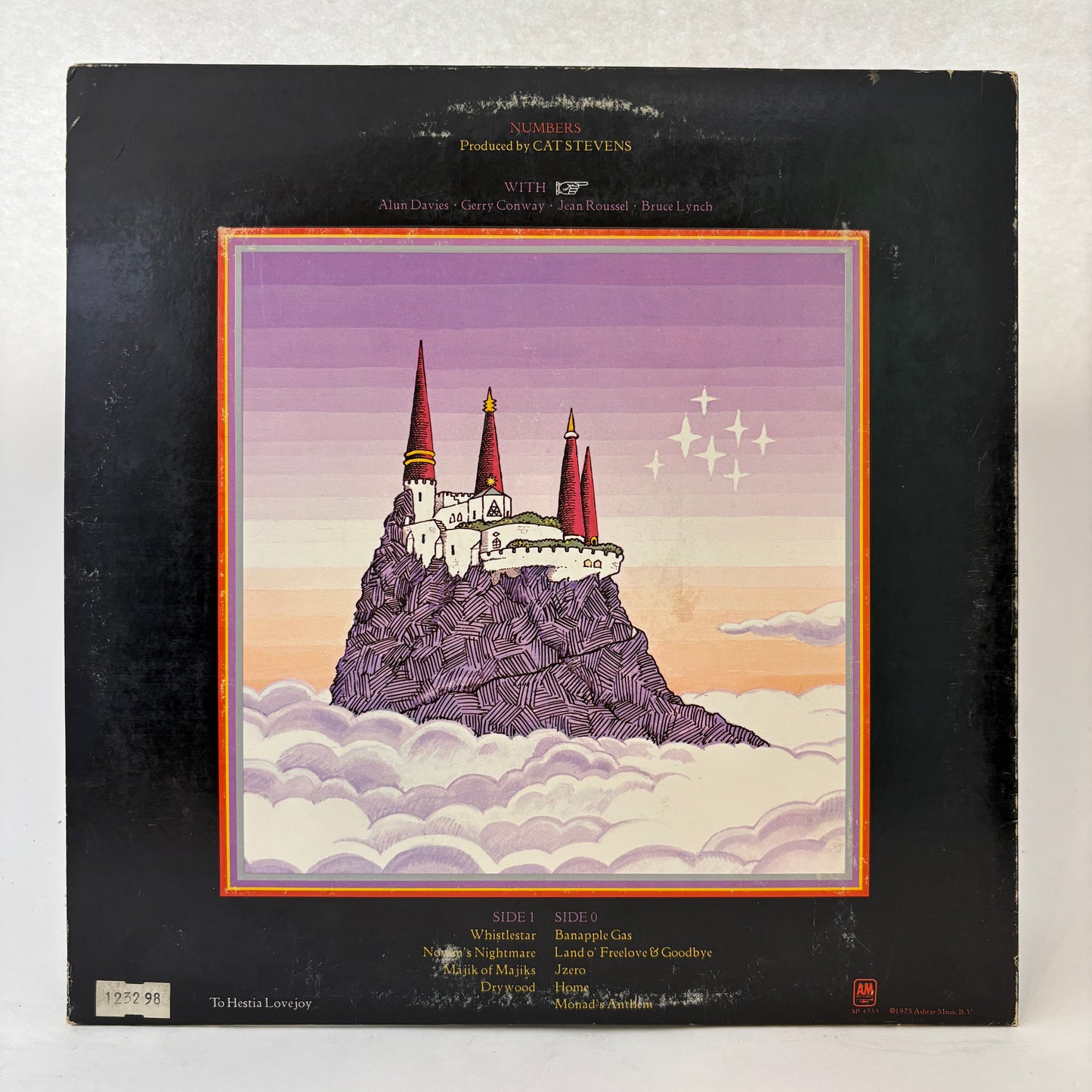 Cat Stevens : Numbers (LP,Album,Club Edition)