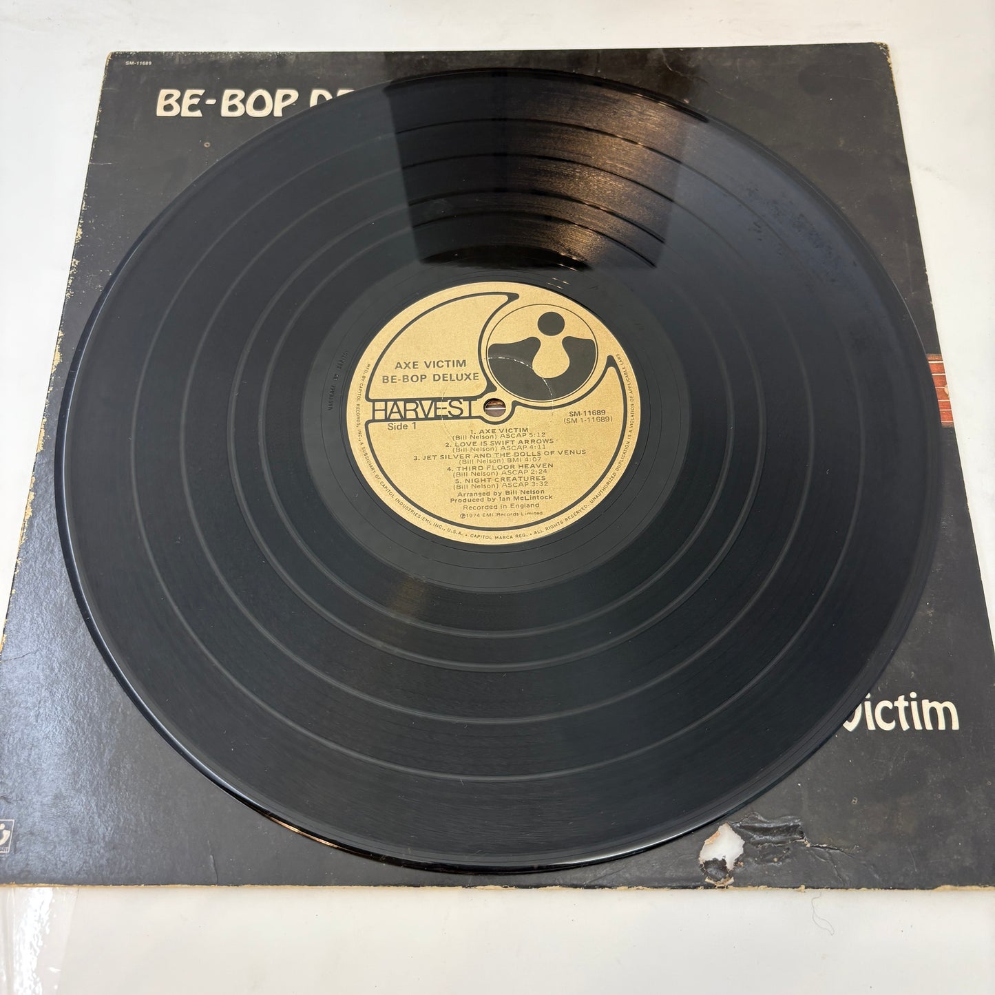Be Bop Deluxe : Axe Victim (LP,Album,Stereo)