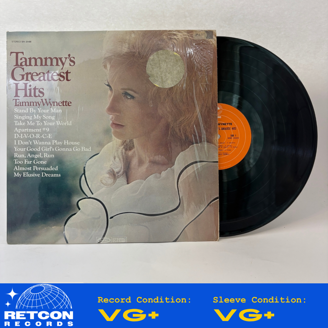 Tammy Wynette : Tammy's Greatest Hits (LP,Compilation,Reissue)