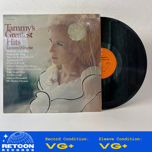 Tammy Wynette : Tammy's Greatest Hits (LP,Compilation,Reissue)