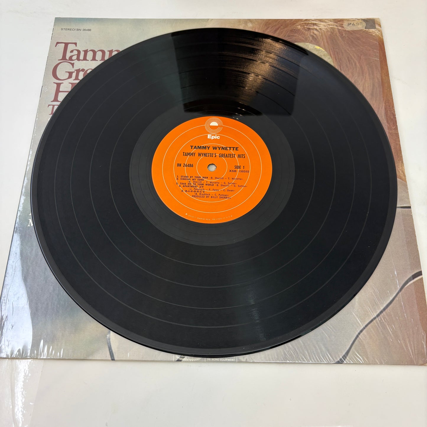 Tammy Wynette : Tammy's Greatest Hits (LP,Compilation,Reissue)