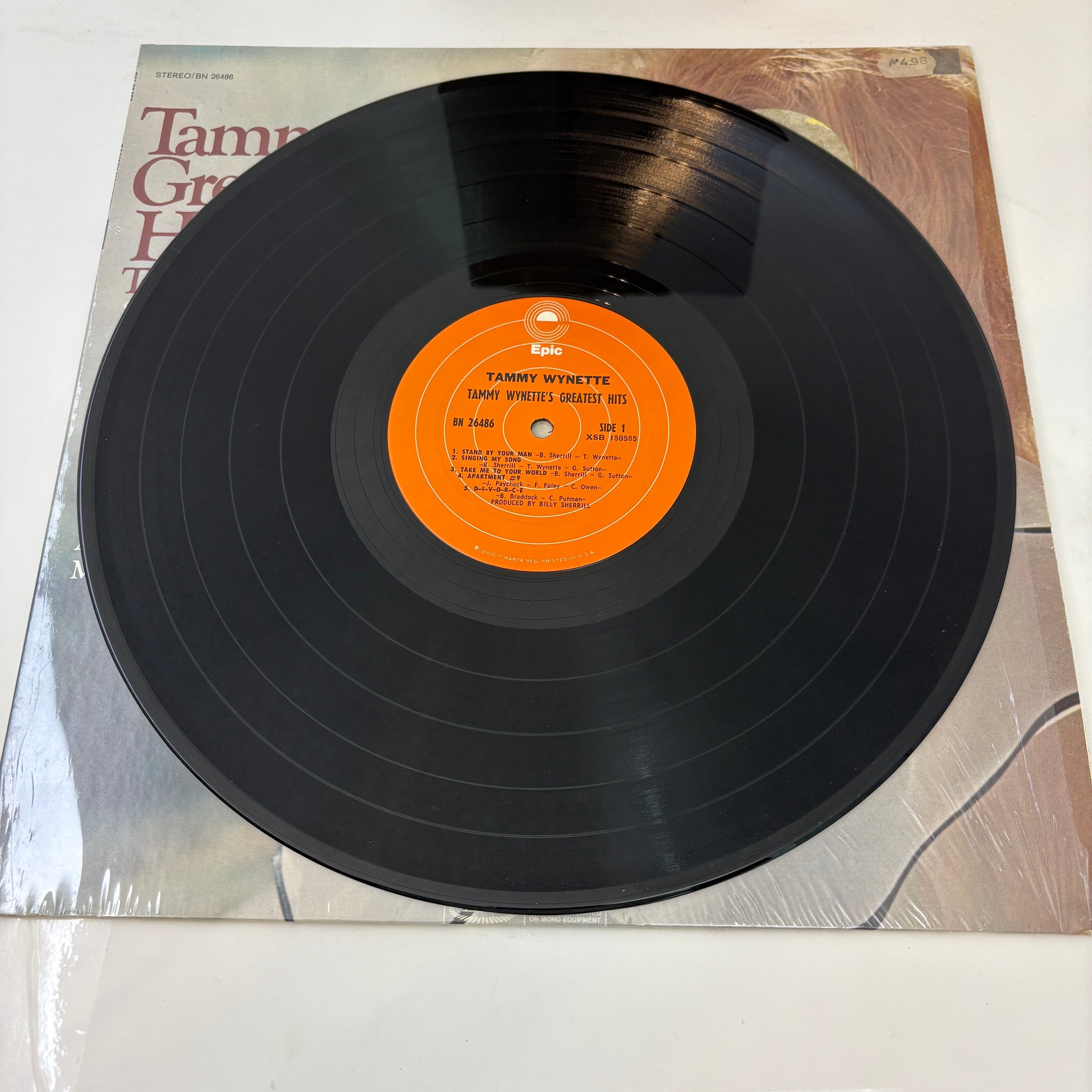 Tammy Wynette : Tammy's Greatest Hits (LP,Compilation,Reissue)