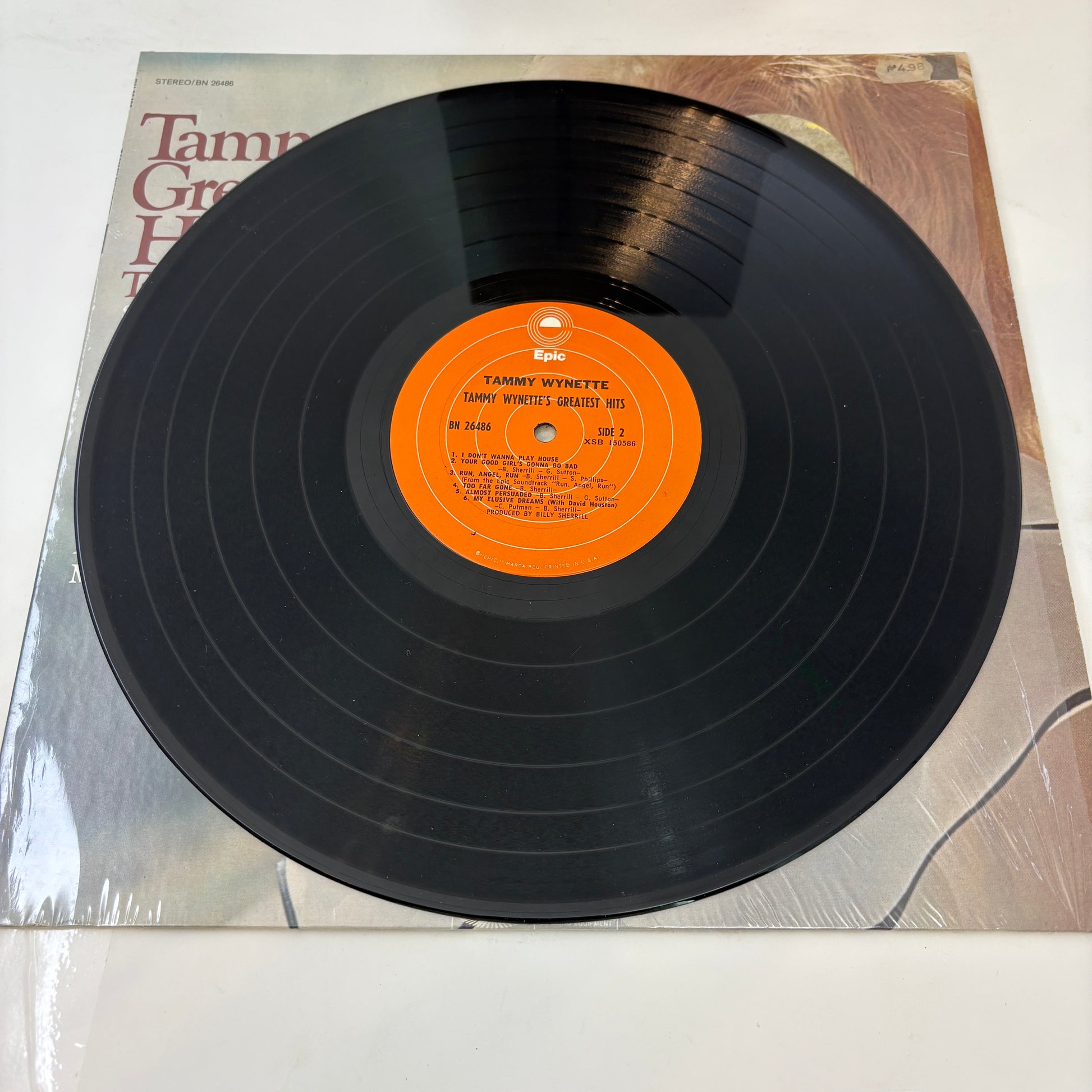 Tammy Wynette : Tammy's Greatest Hits (LP,Compilation,Reissue)