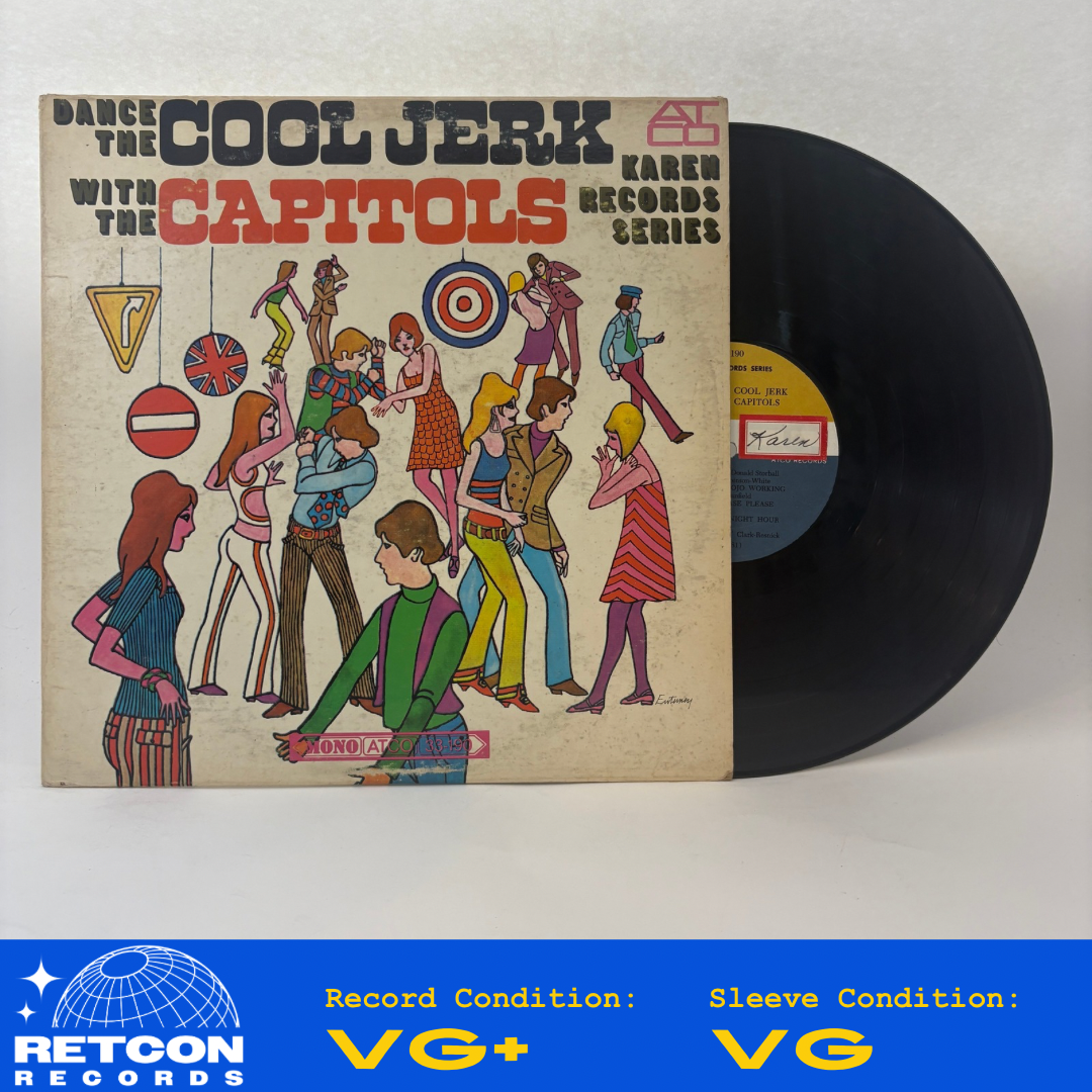 The Capitols : Dance The Cool Jerk With The Capitols (LP,Album,Mono)