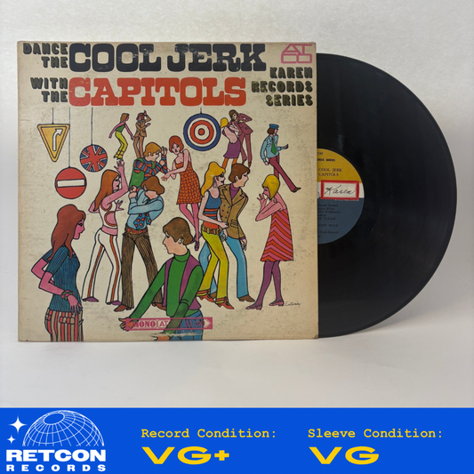 The Capitols : Dance The Cool Jerk With The Capitols (LP,Album,Mono)