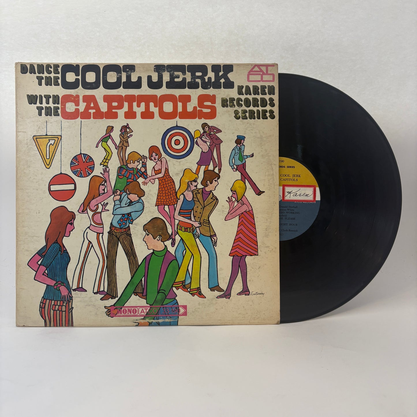 The Capitols : Dance The Cool Jerk With The Capitols (LP,Album,Mono)