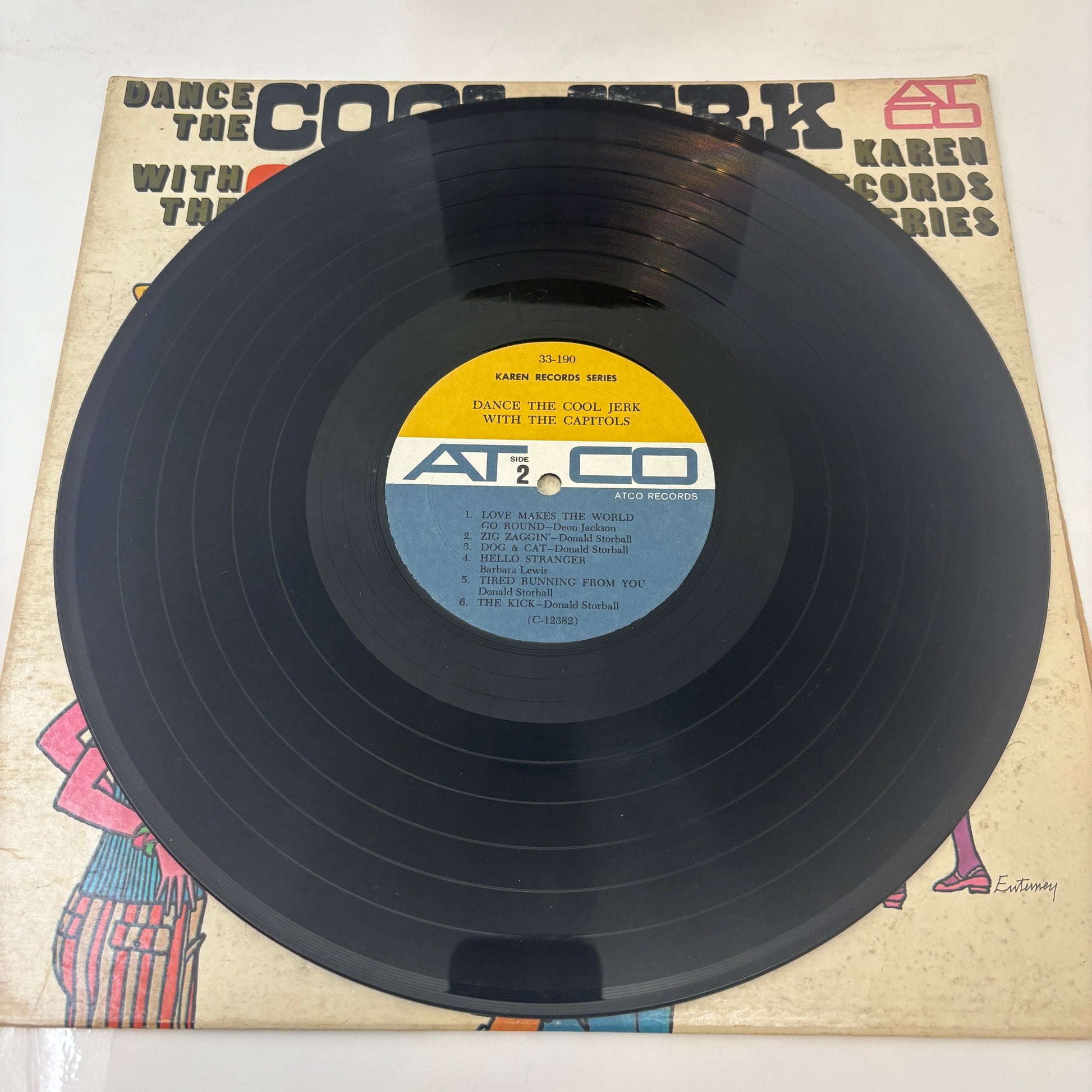 The Capitols : Dance The Cool Jerk With The Capitols (LP,Album,Mono)