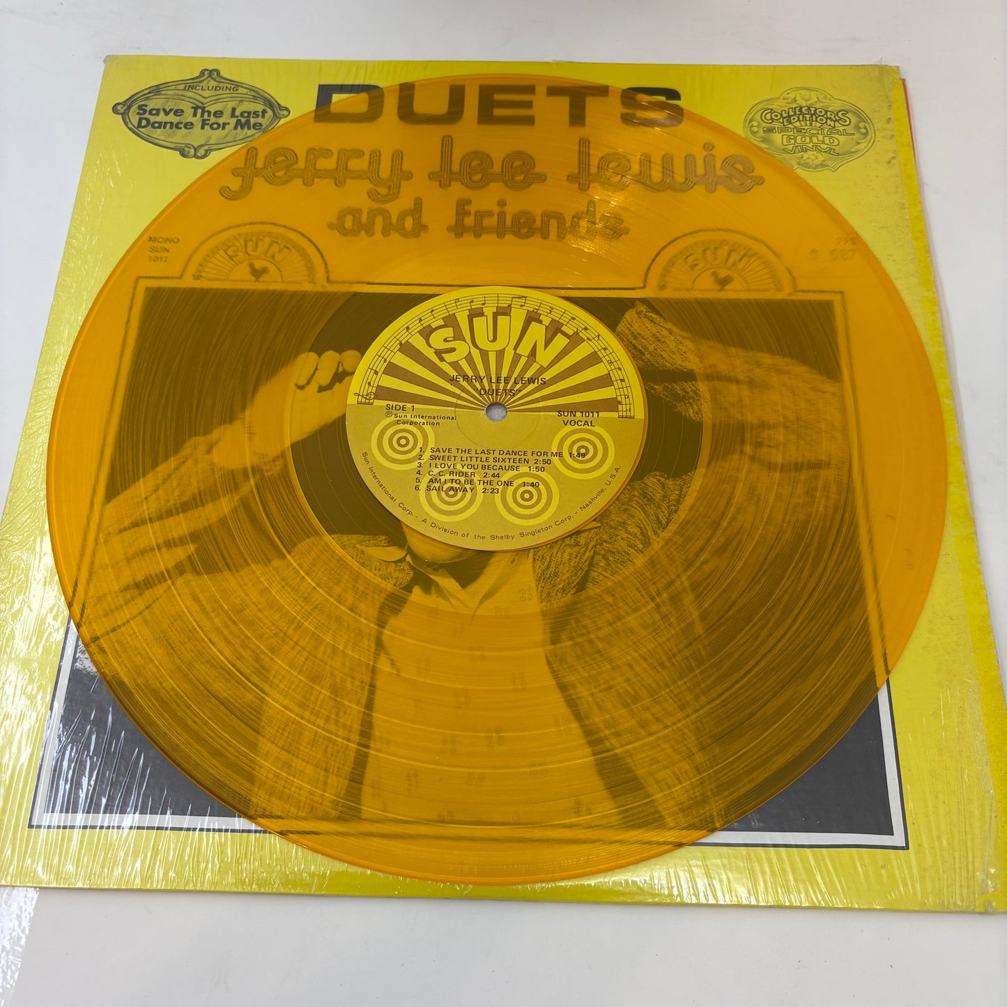 Jerry Lee Lewis And Friends : Duets (LP,Mono)
