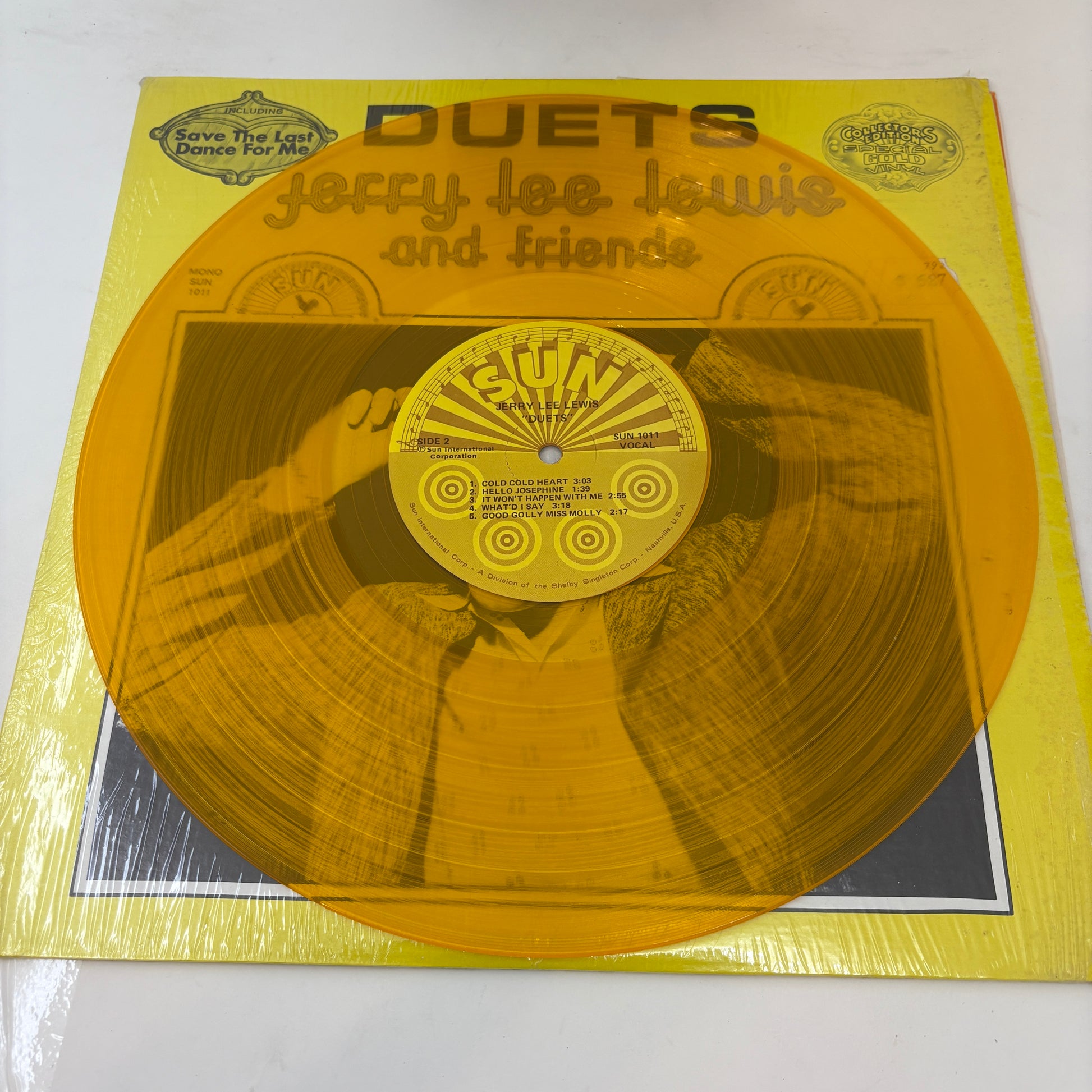 Jerry Lee Lewis And Friends : Duets (LP,Mono)