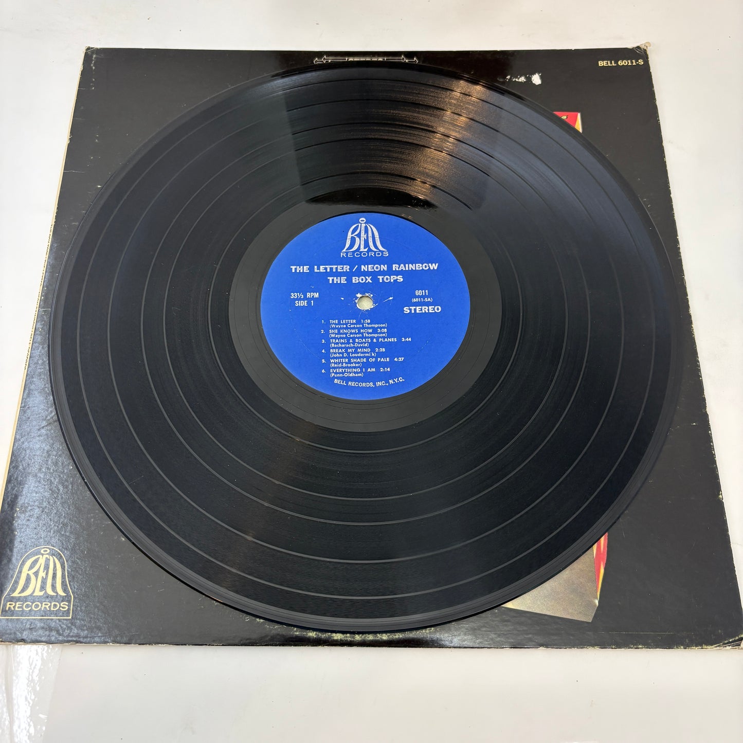 Box Tops : The Letter / Neon Rainbow (LP,Album,Stereo)