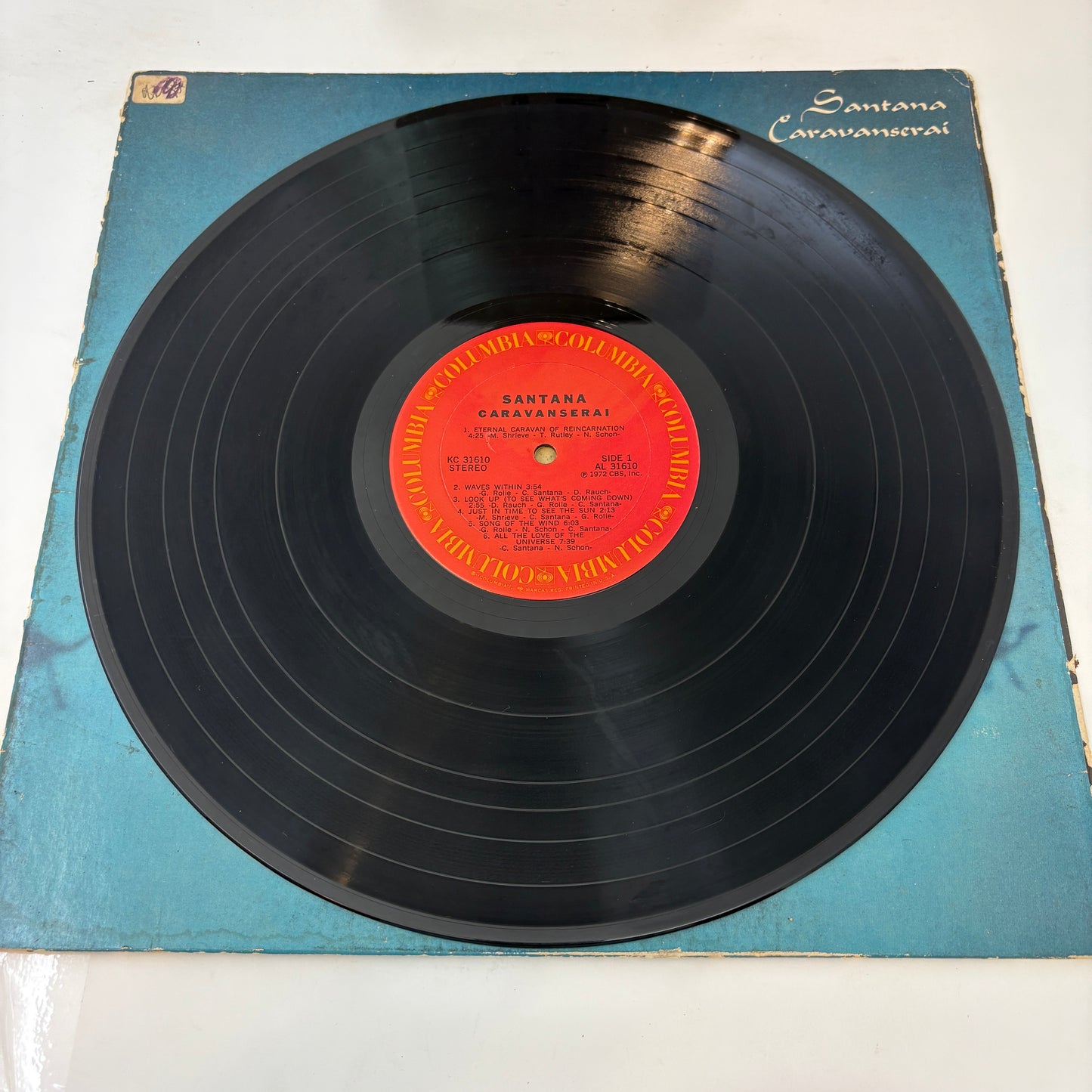 Santana : Caravanserai (LP,Album,Stereo)