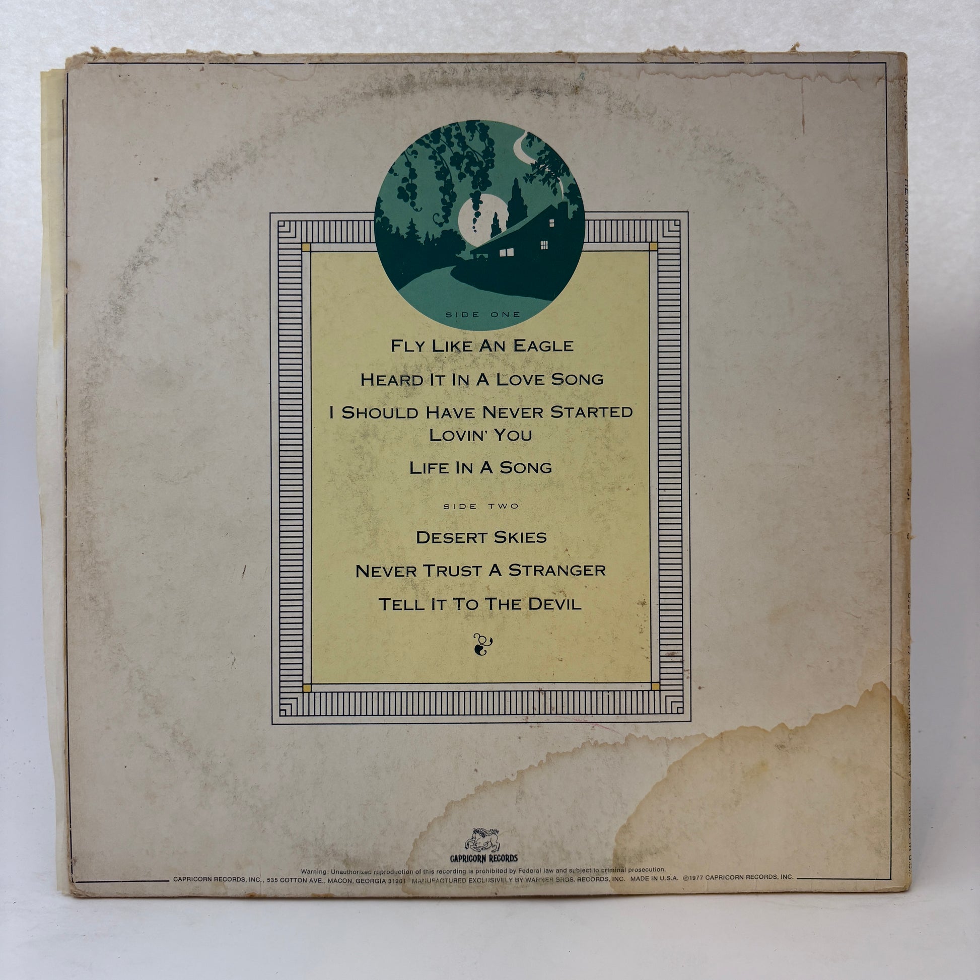 The Marshall Tucker Band : Carolina Dreams (LP,Album,Stereo)