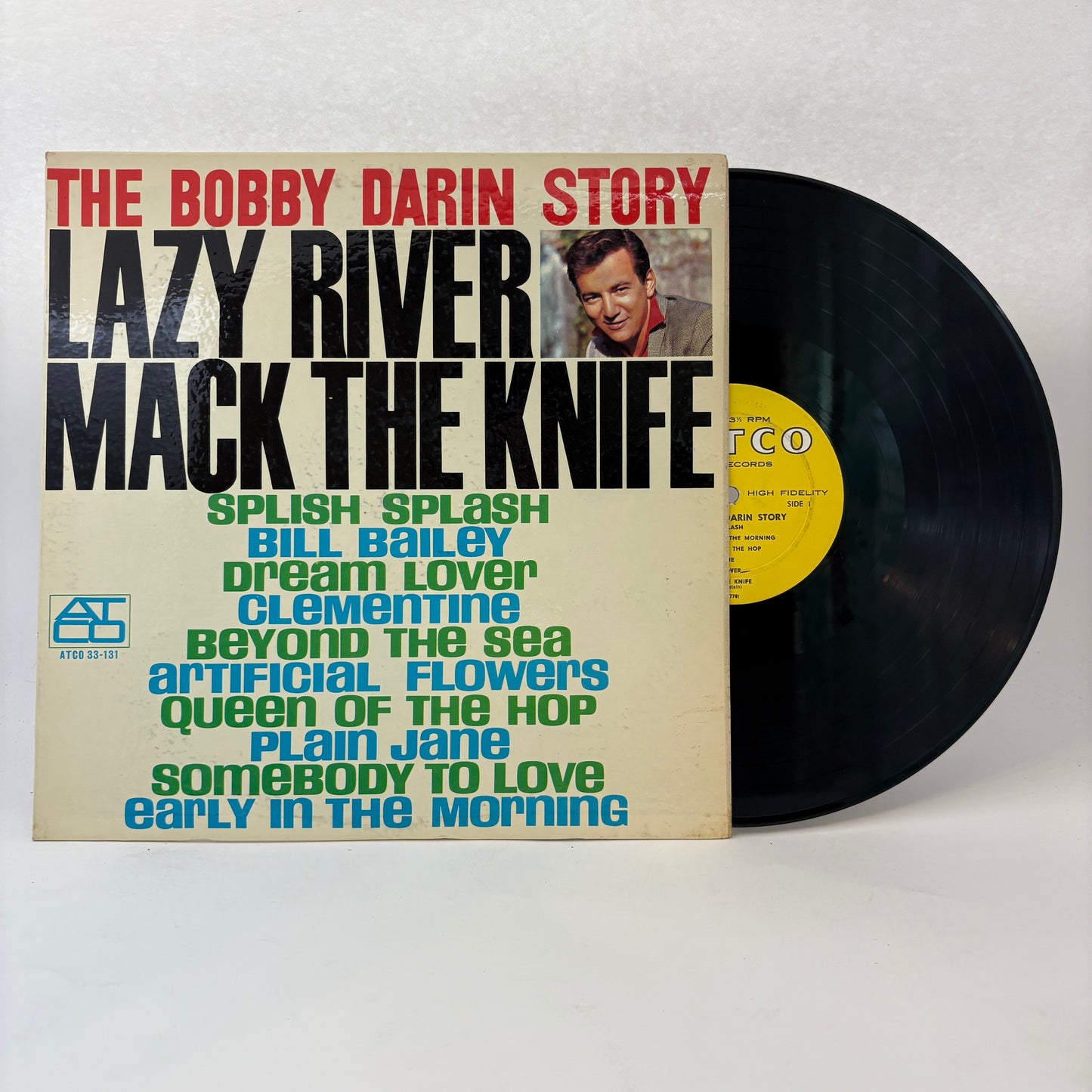 Bobby Darin : The Bobby Darin Story (LP,Compilation,Reissue,Mono)