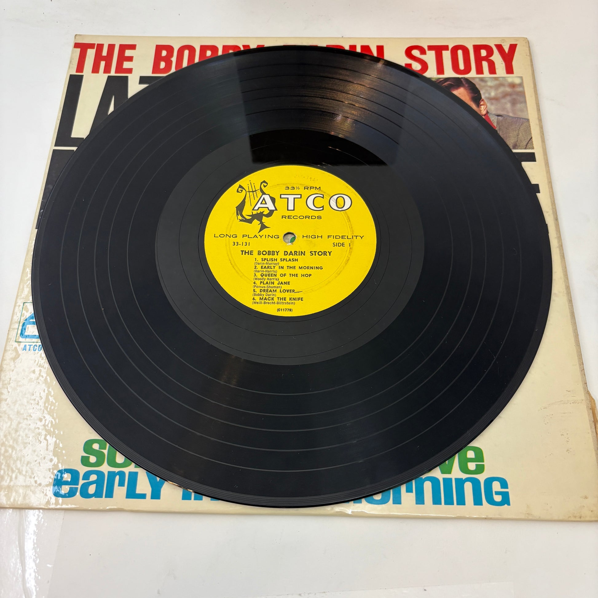 Bobby Darin : The Bobby Darin Story (LP,Compilation,Reissue,Mono)