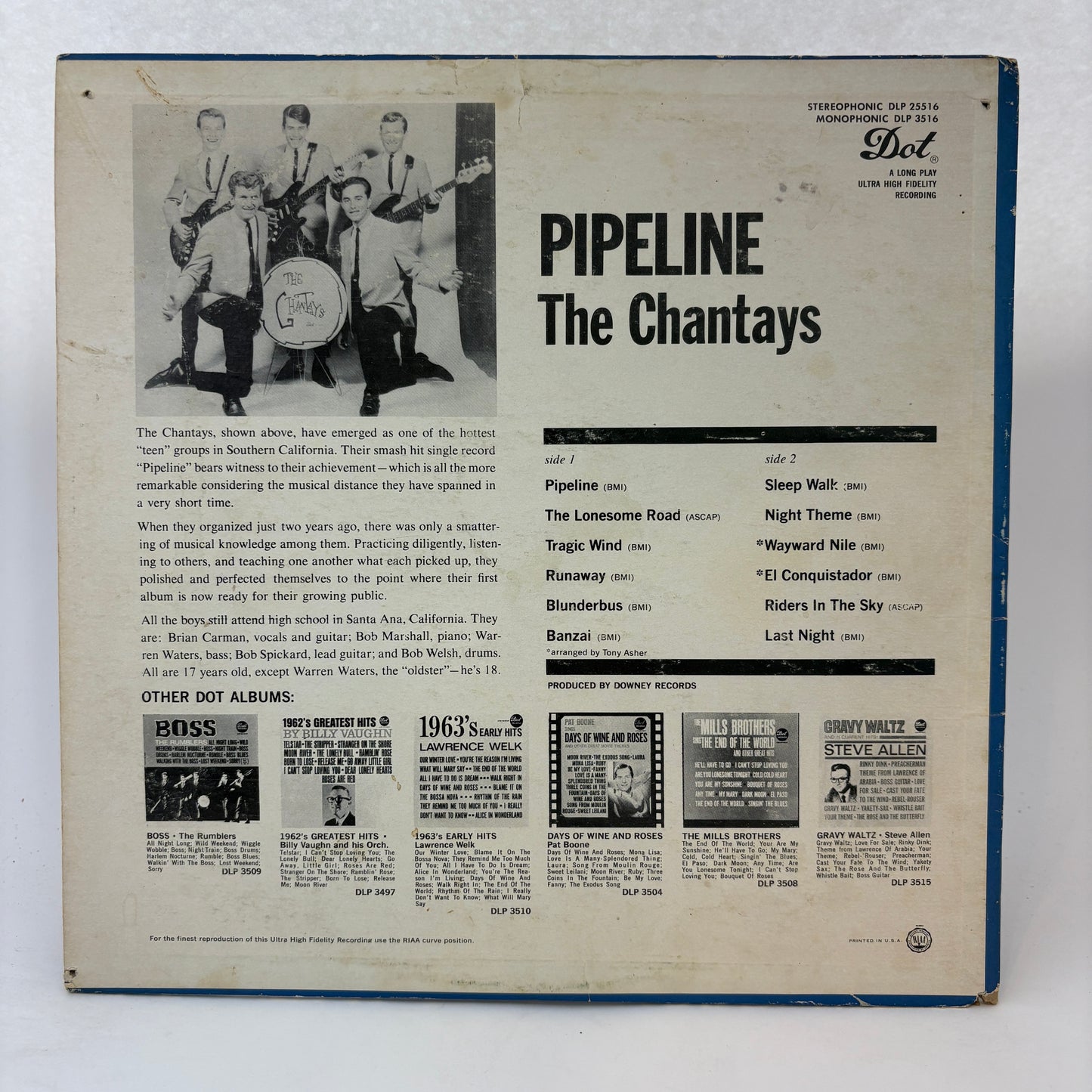 The Chantays : Pipeline (LP,Album,Stereo)
