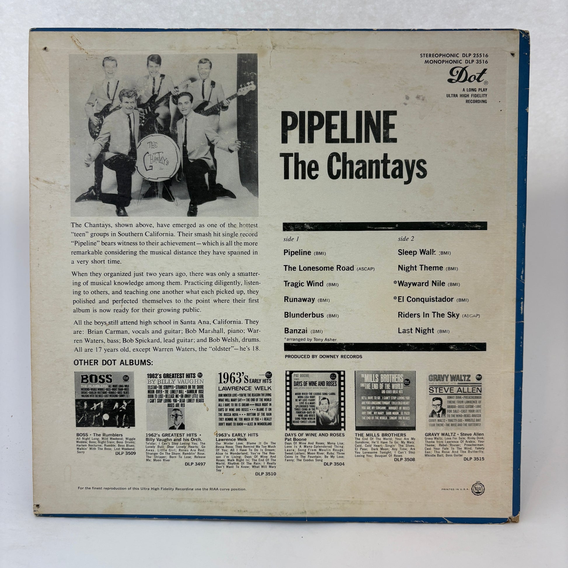 The Chantays : Pipeline (LP,Album,Stereo)