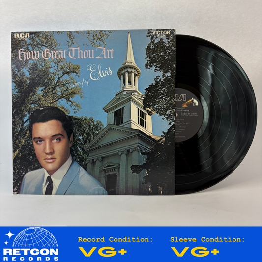 Elvis Presley : How Great Thou Art (LP,Album,Stereo,Repress)