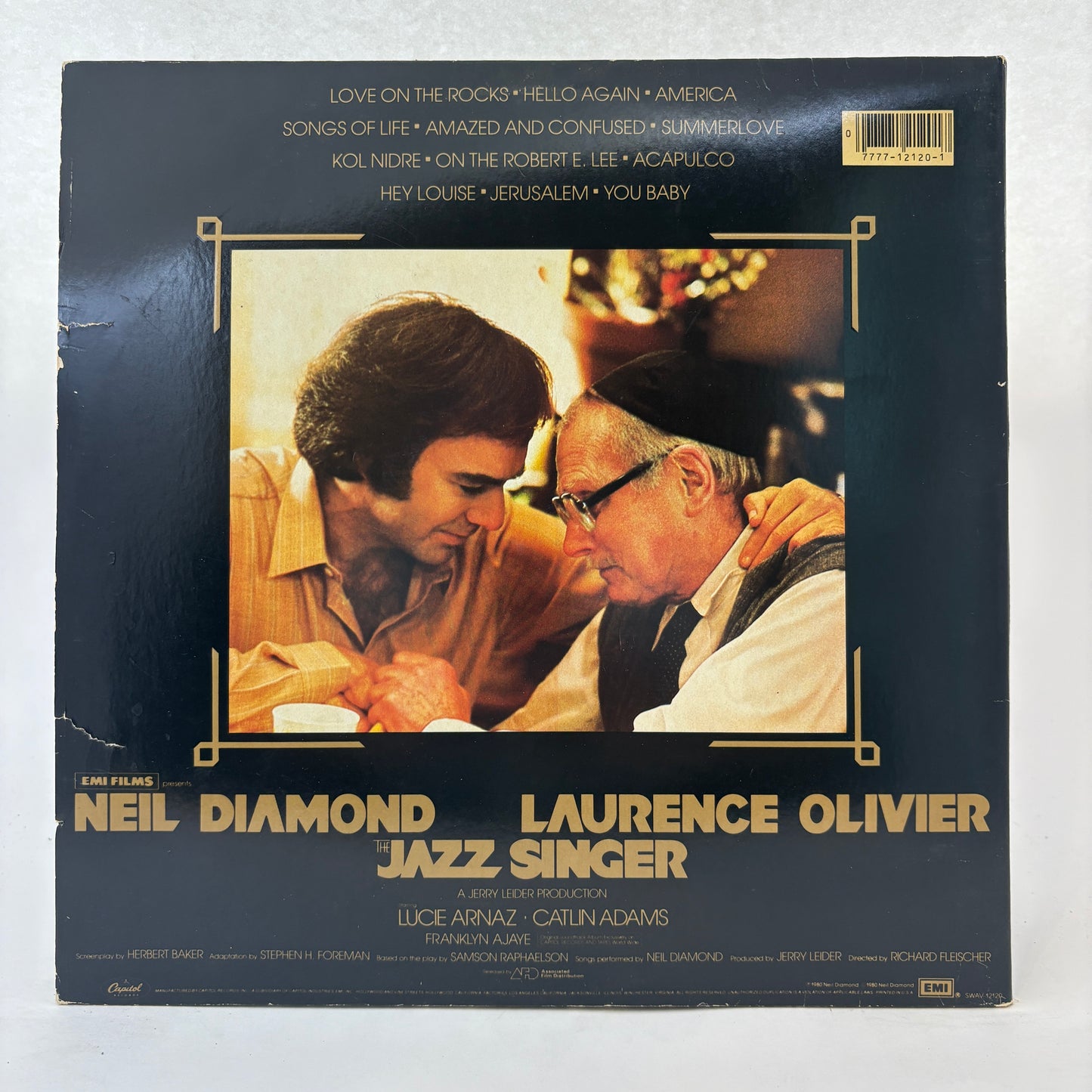 Neil Diamond : The Jazz Singer (Original Songs From The Motion Picture) (LP,Album)